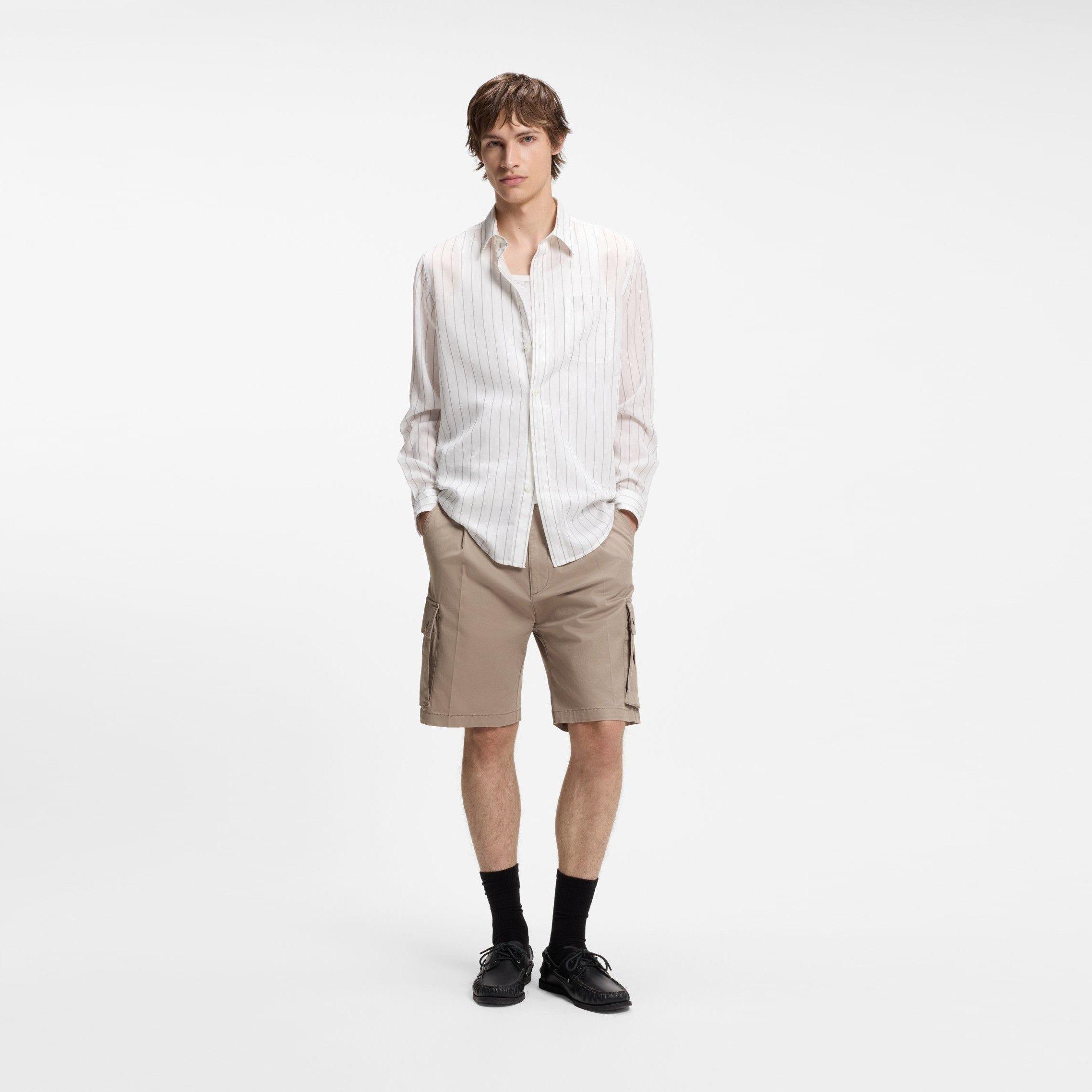 Brown 237 - Hugo - Men's Cargo Shorts - 5