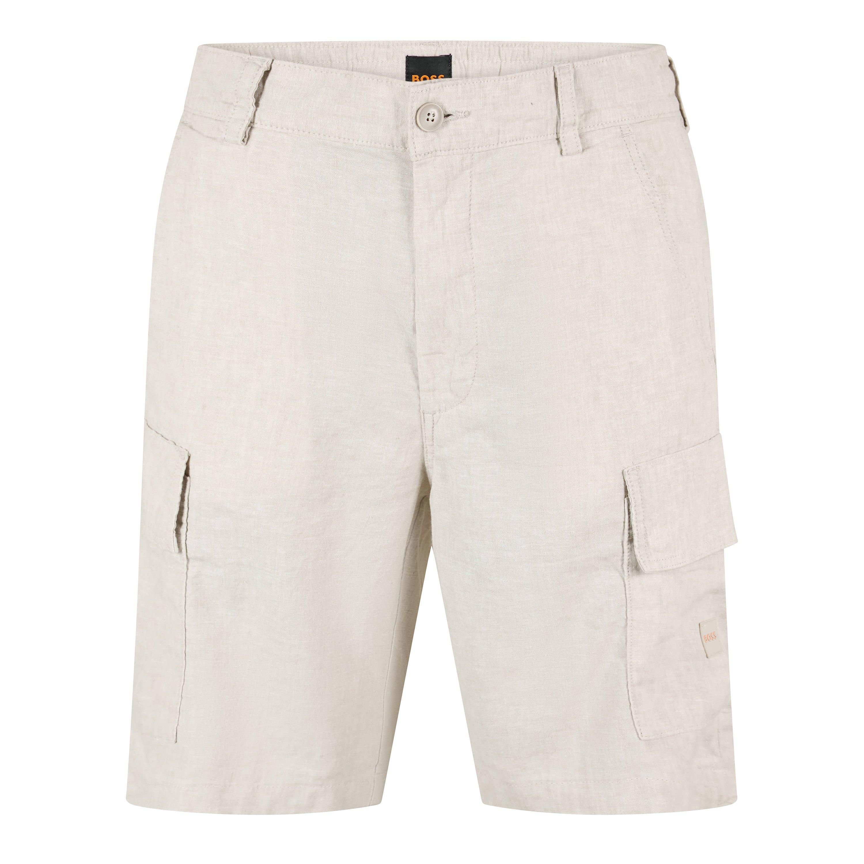 Light Grey 070 - Boss - Men's Cargo Shorts - 1