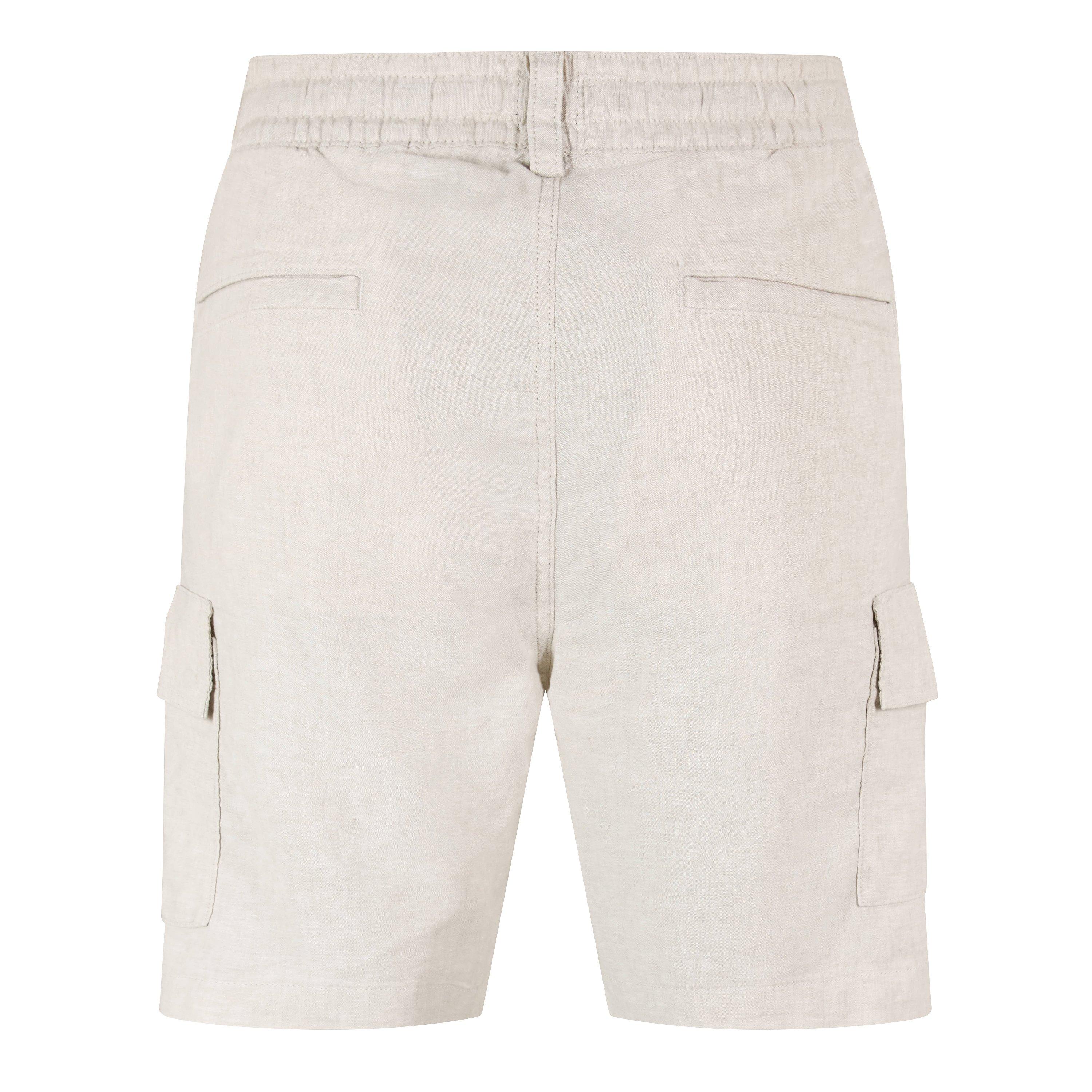 Light Grey 070 - Boss - Men's Cargo Shorts - 2