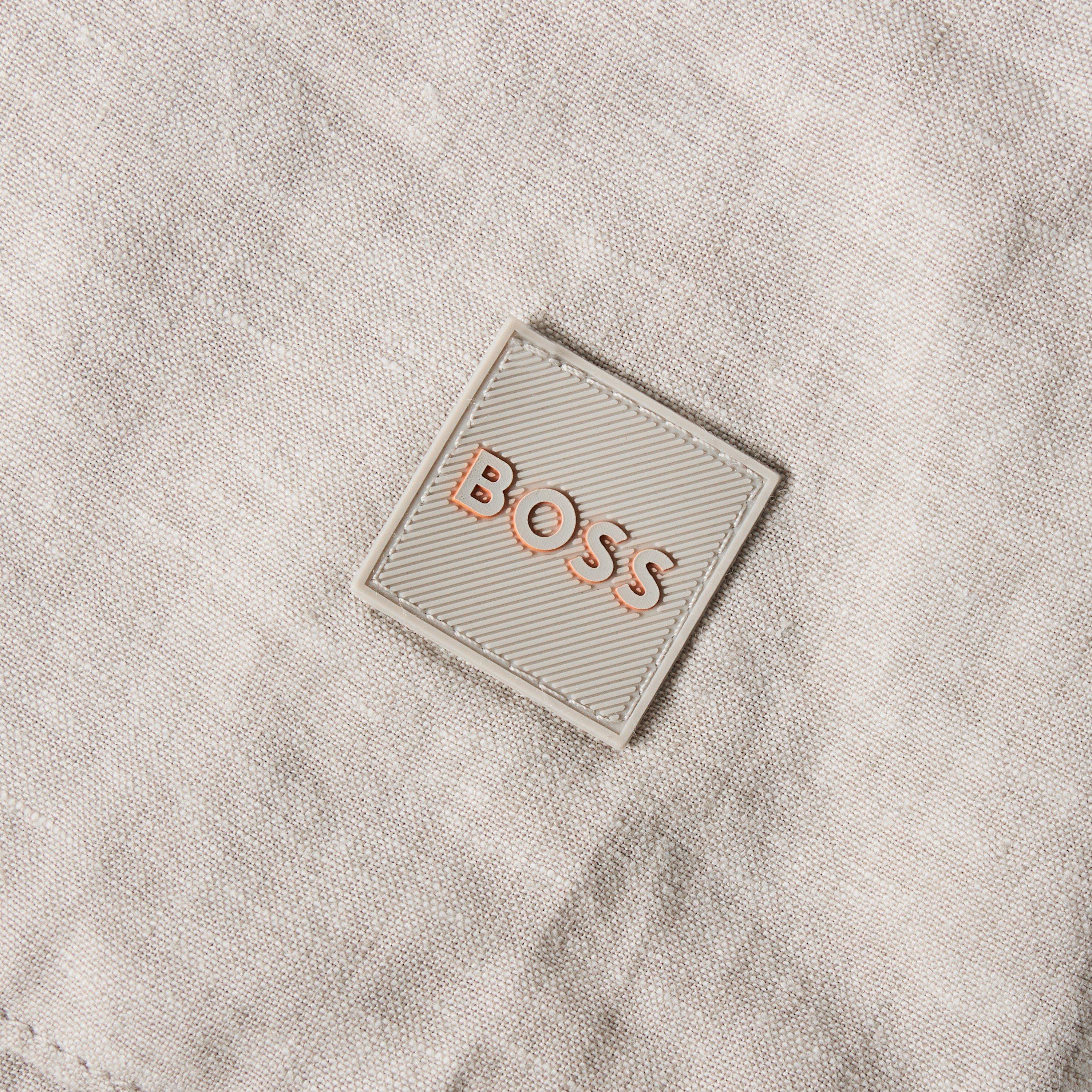Light Grey 070 - Boss - Men's Cargo Shorts - 5