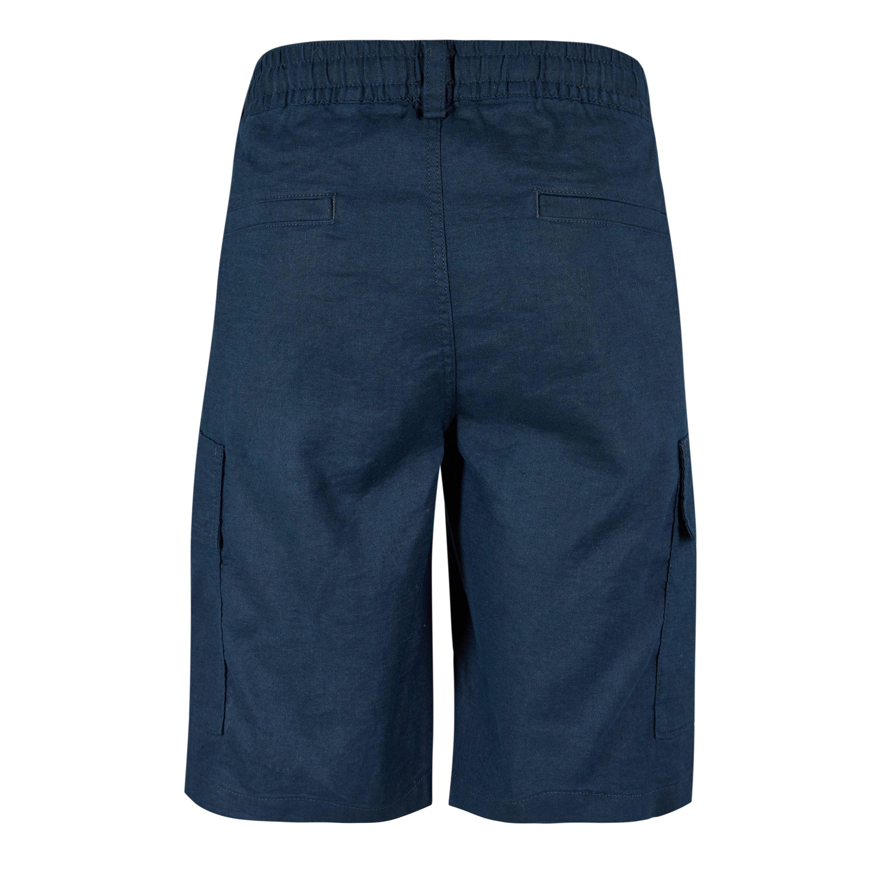 Dark Blue 404 - Boss - Men's Cargo Shorts - 2