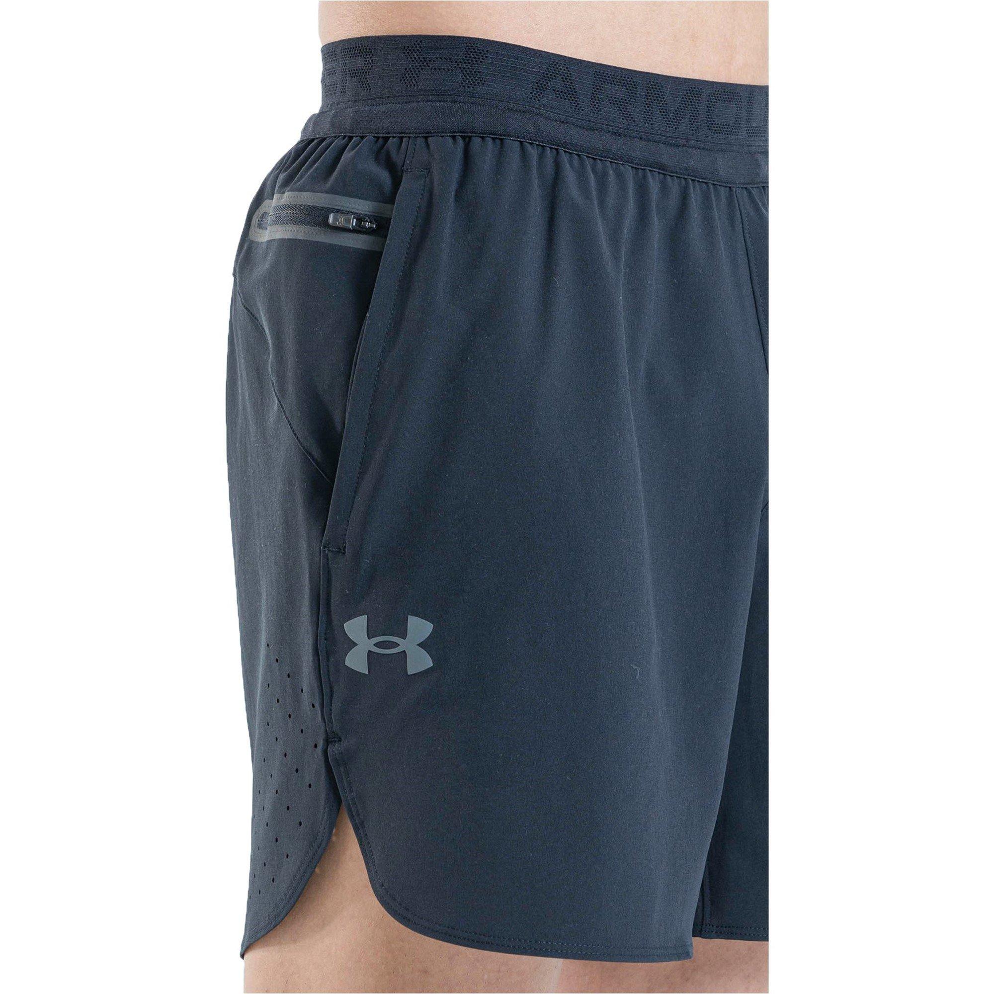 Schwarz - Under Armour - Vanish Elite Performance Gym Shorts - 10