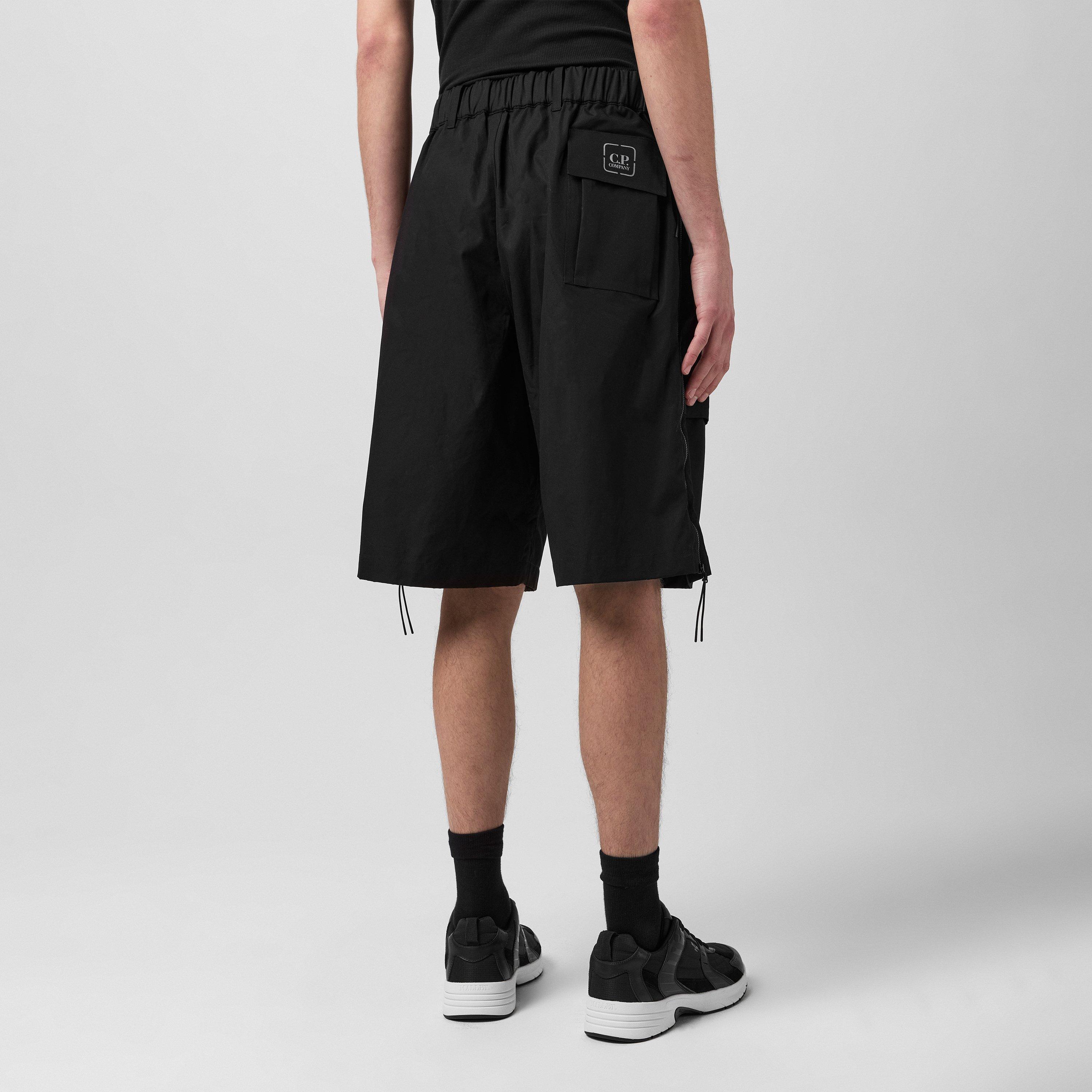 Black 999 - CP Company Metropolis - Cp Company Metropolis Bermuda - Cargo Shorts - 3