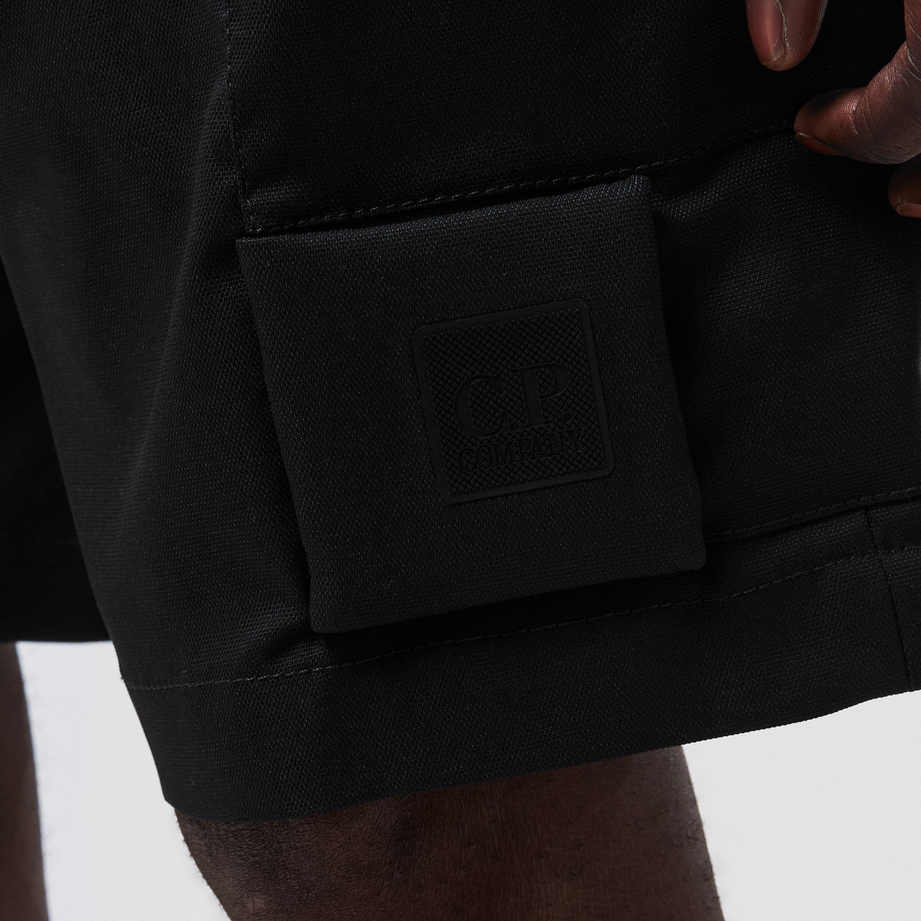 Black 999 - CP Company Metropolis - Men's Bermuda Cargo Shorts - 5