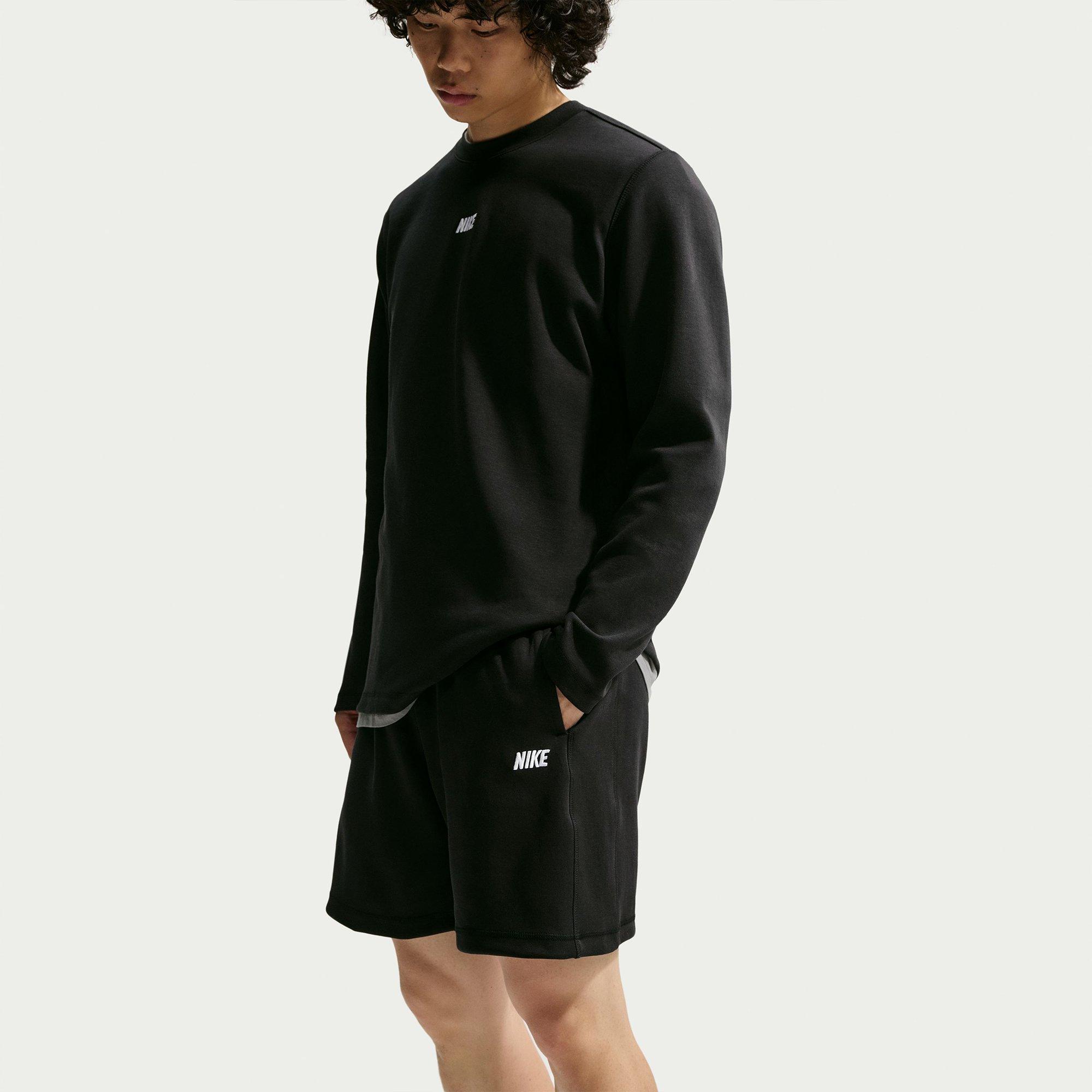 Black/Blk/White - Nike - Men's Varsity Jersey Jogger Shorts - 2