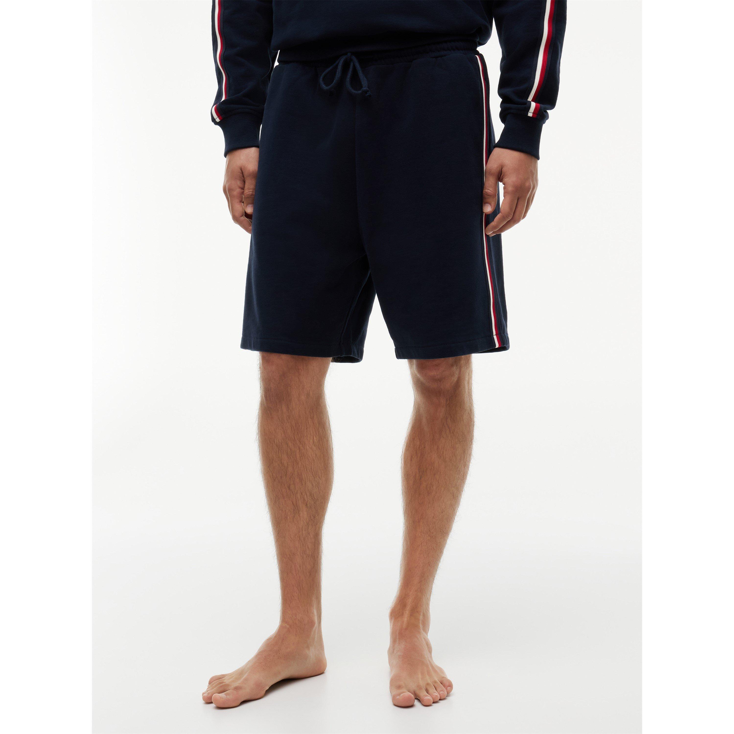 Navy Blue - Tommy Hilfiger - THB Glbl Stripe Short S64 - 2