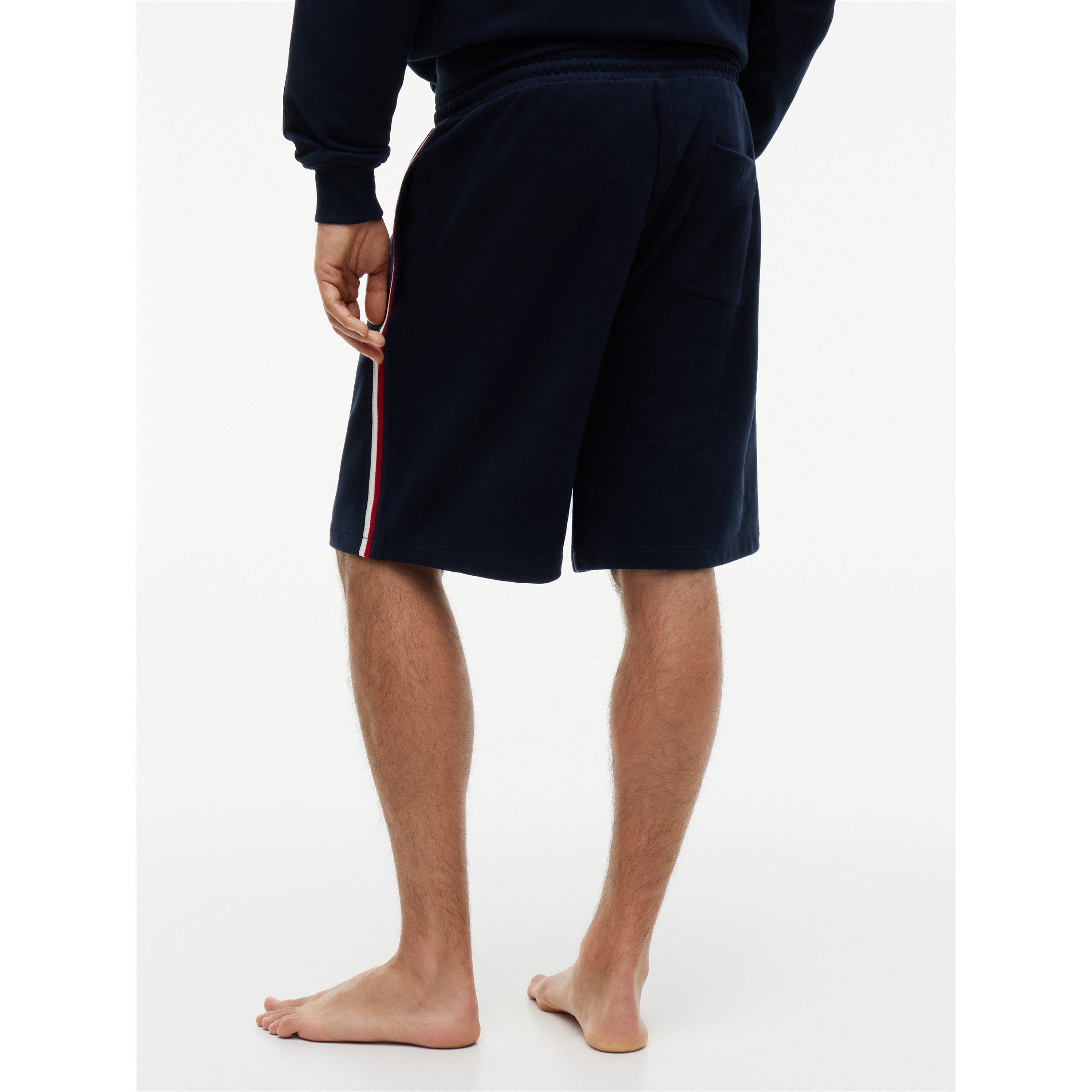 Navy Blue - Tommy Hilfiger - THB Glbl Stripe Short S64 - 5