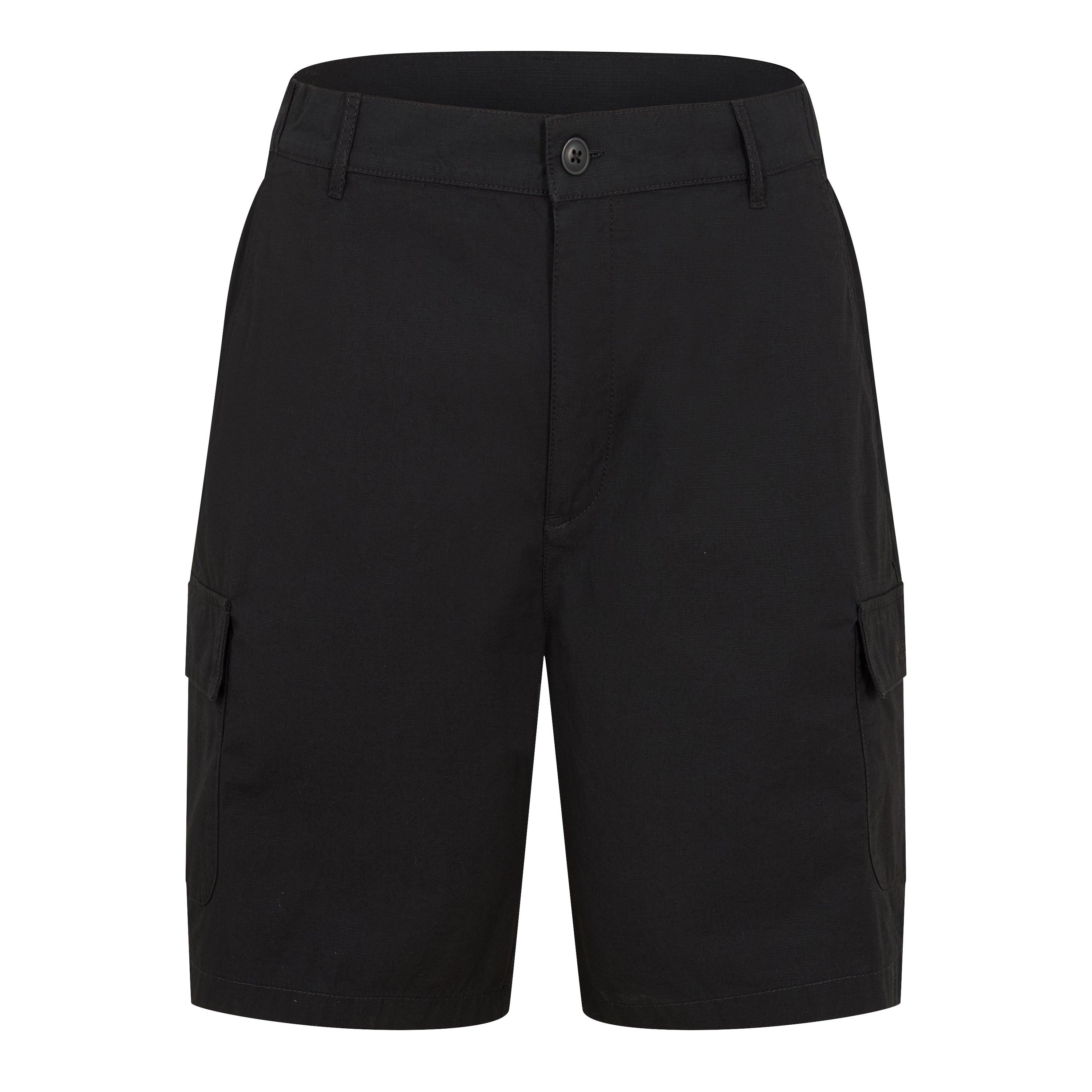 Barbour International Mens Ripstop Cargo Shorts - Black BK11 - M