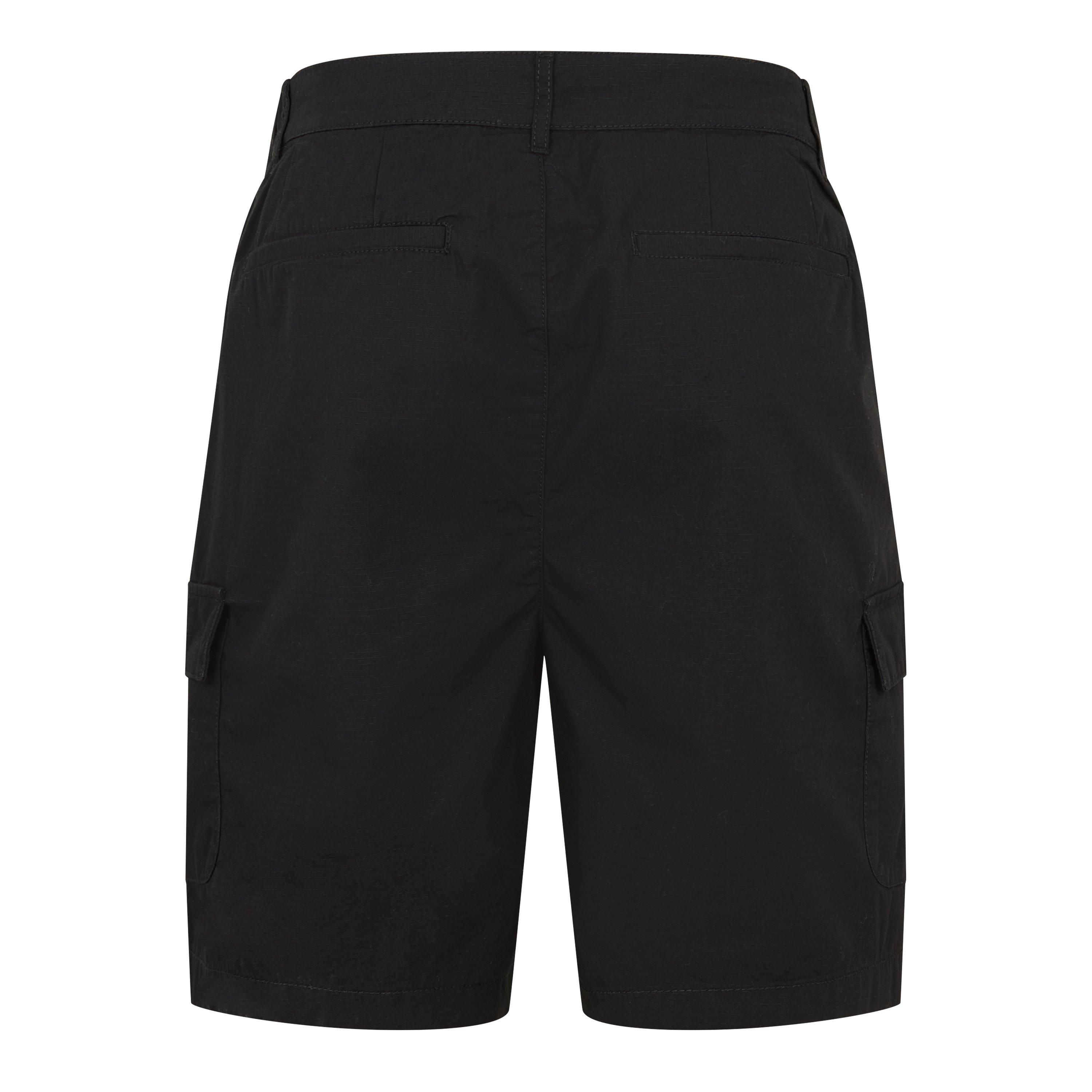 Black BK11 - Barbour International - Mens Ripstop Cargo Shorts - 2