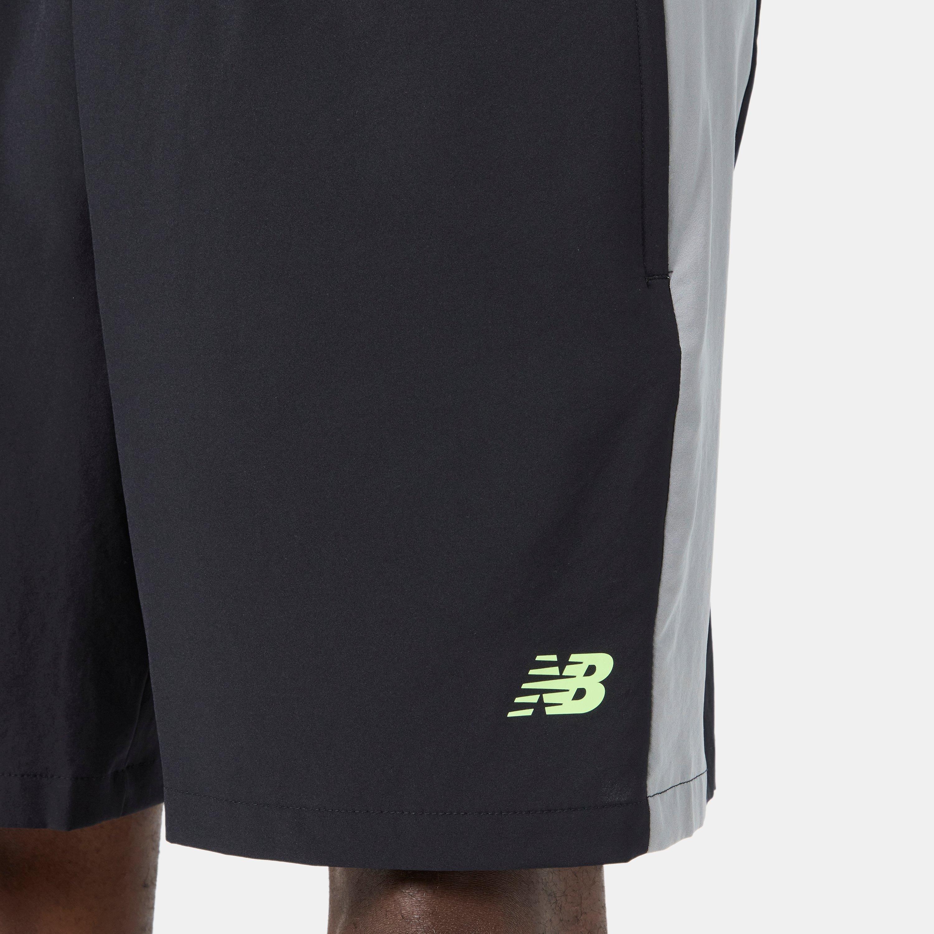 Black - New Balance - Active Woven Gym Shorts - 5