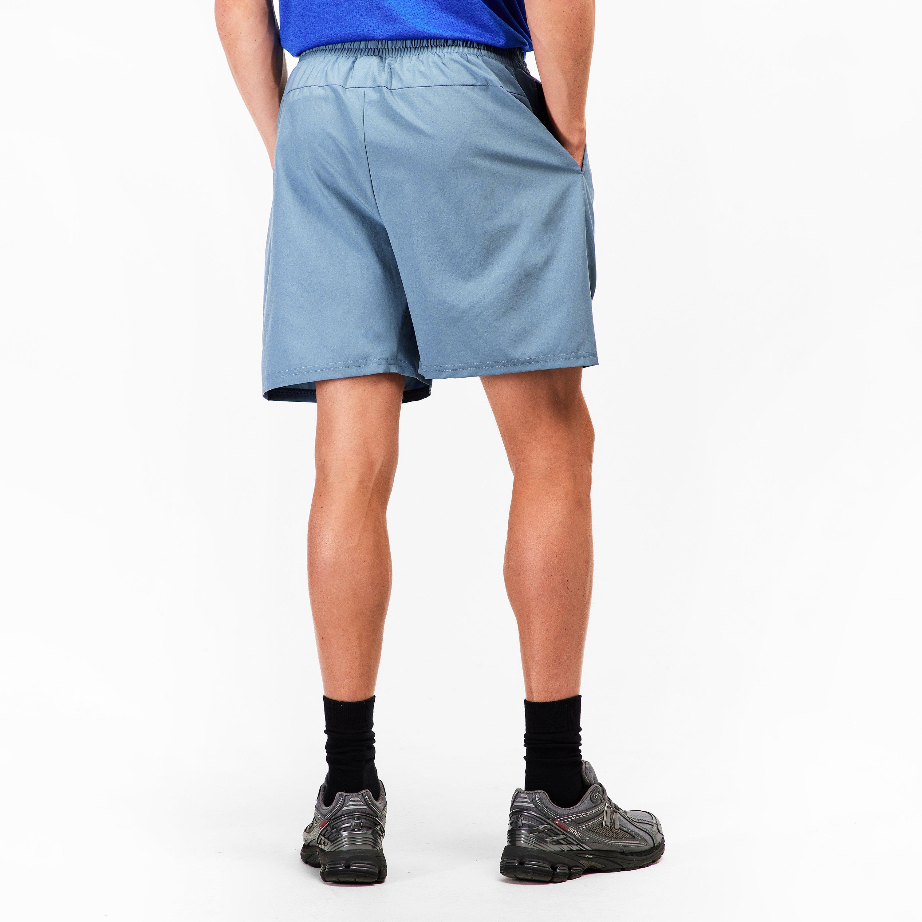 Blue - New Balance - Men's Performance Gym Shorts - 4