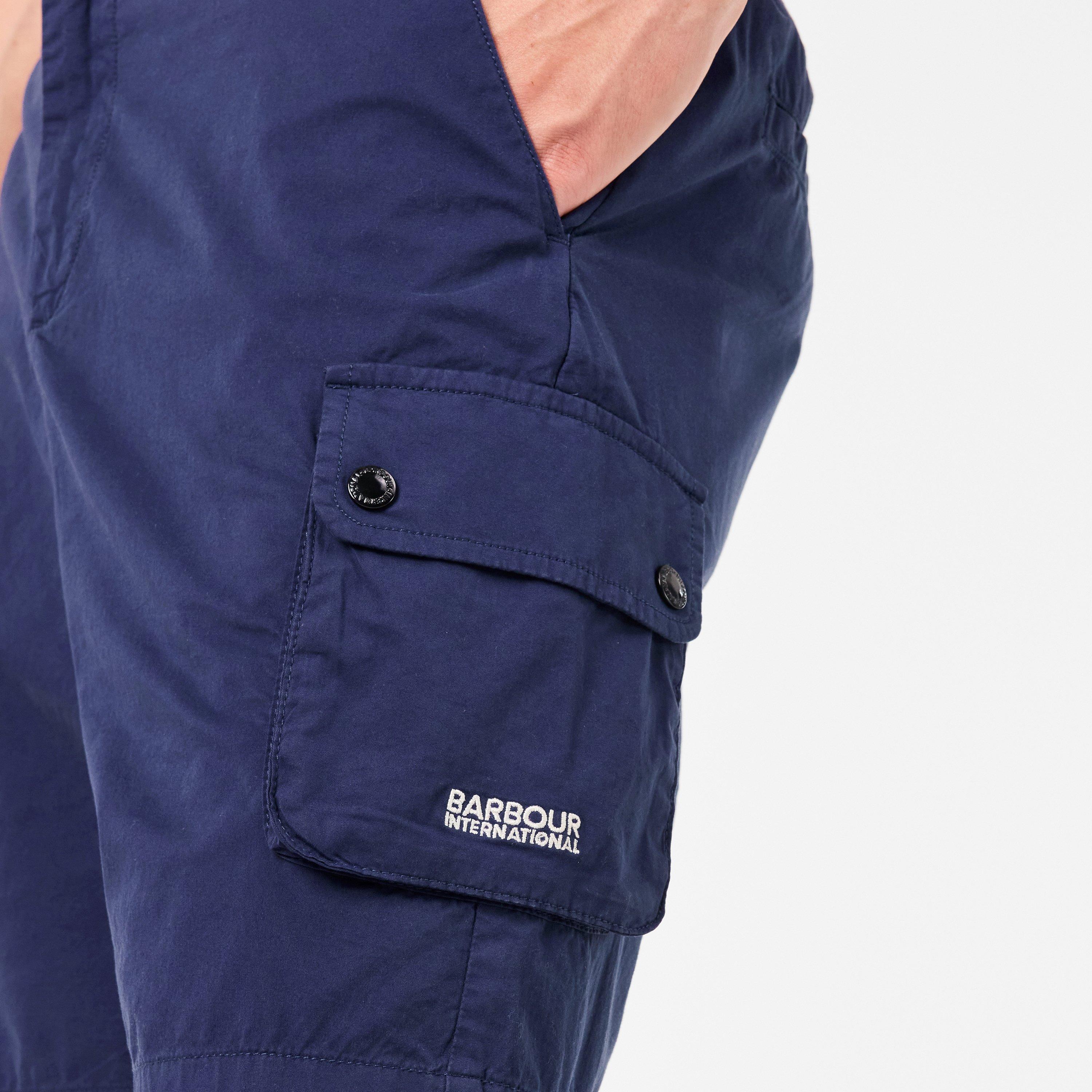 Mnght Blue BU58 - Barbour International - Hayden Cloud Shorts - 4