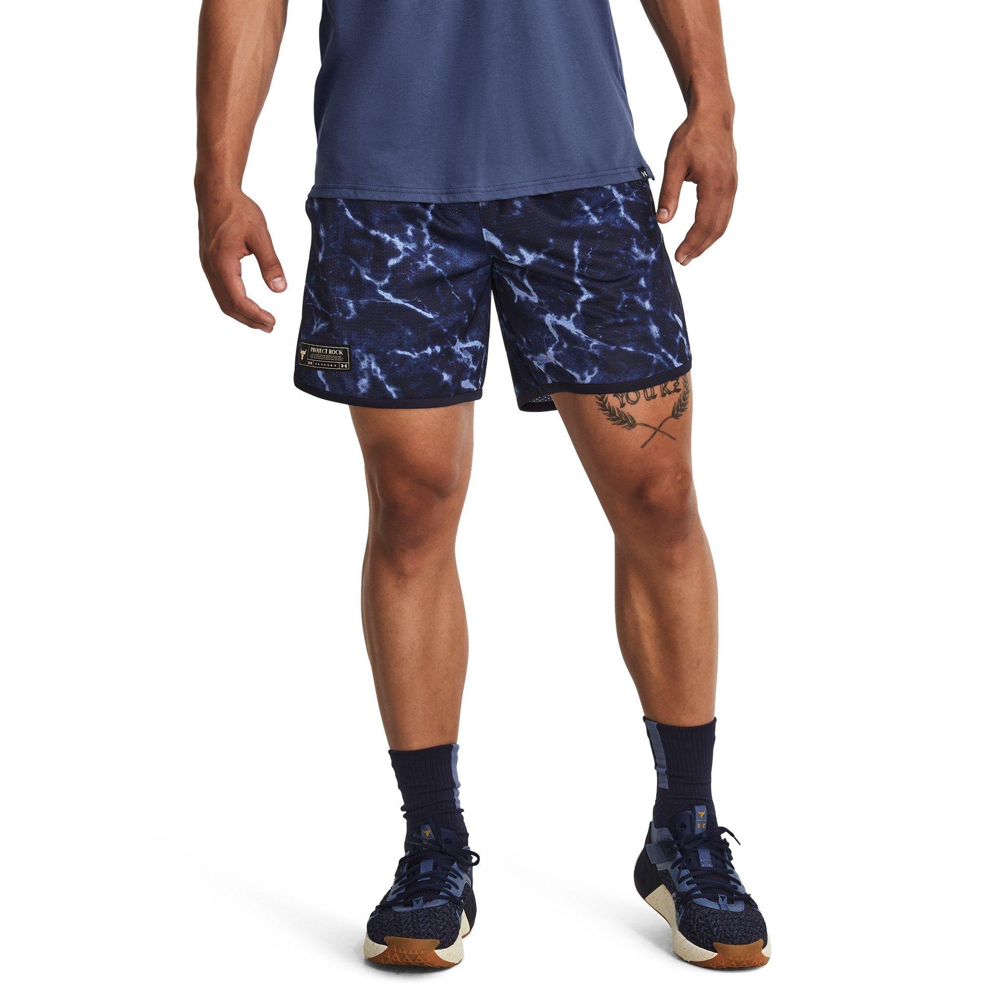 Blu - Under Armour - Rock Mesh Performance Gym Shorts - 2