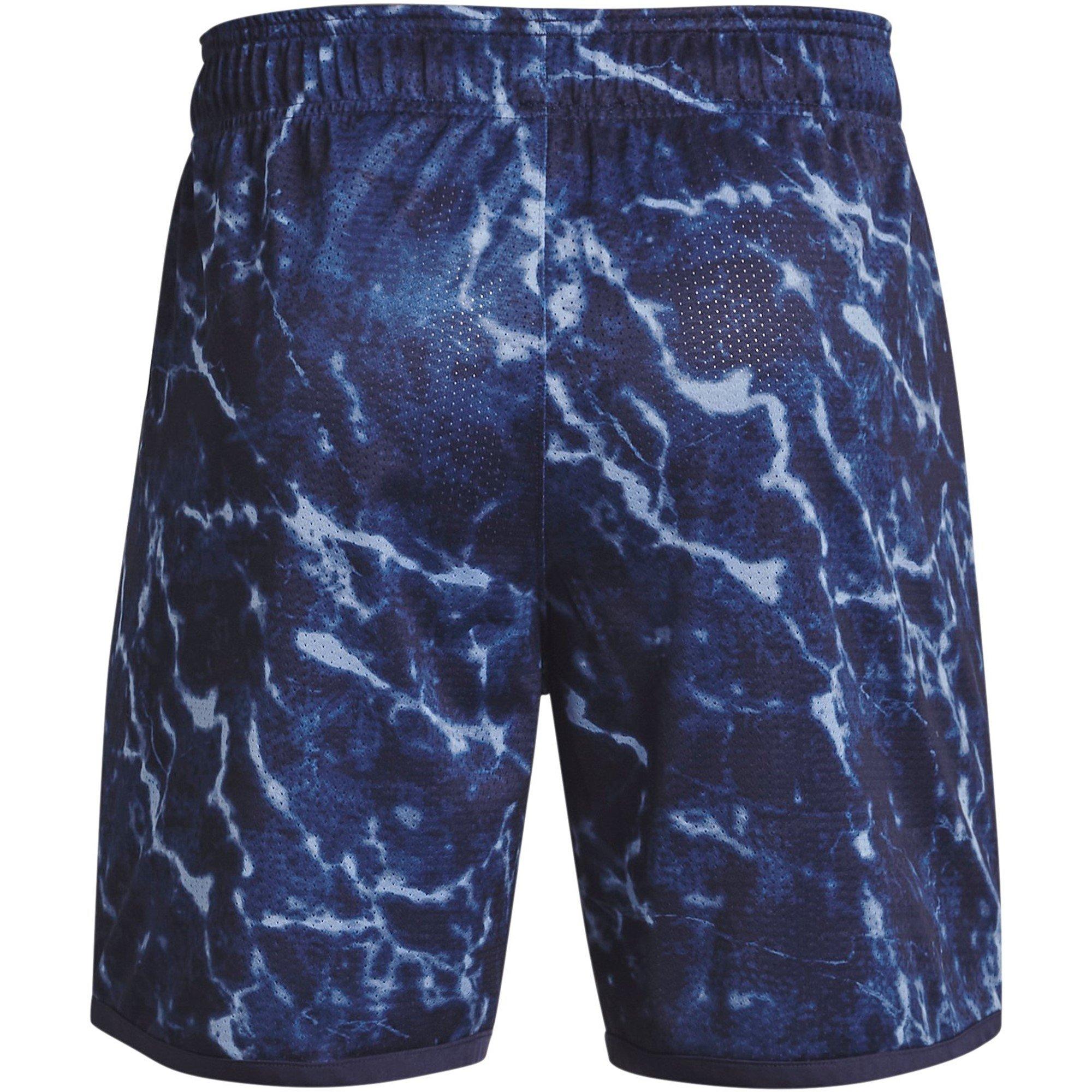 Blu - Under Armour - Rock Mesh Performance Gym Shorts - 7