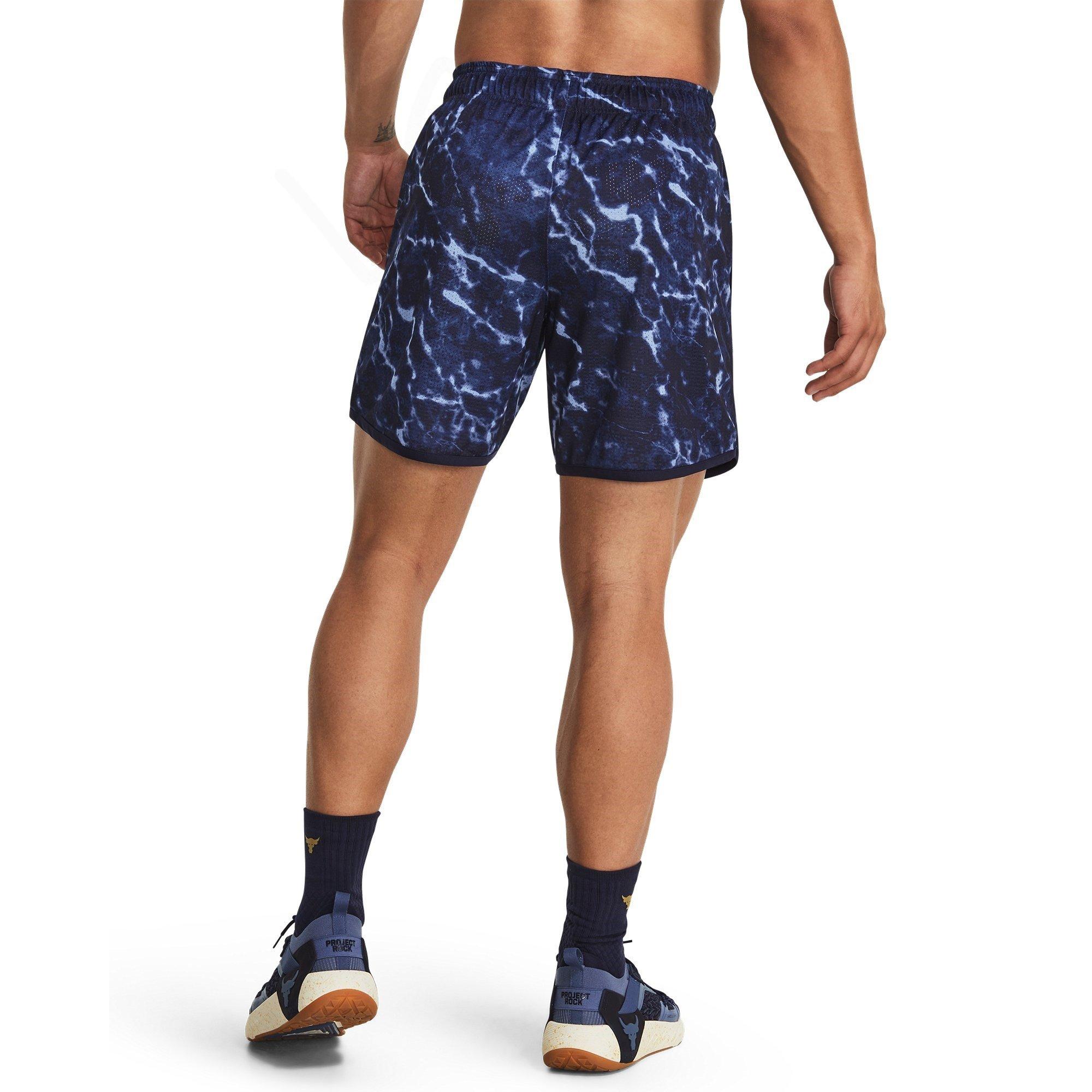 Blu - Under Armour - Rock Mesh Performance Gym Shorts - 3
