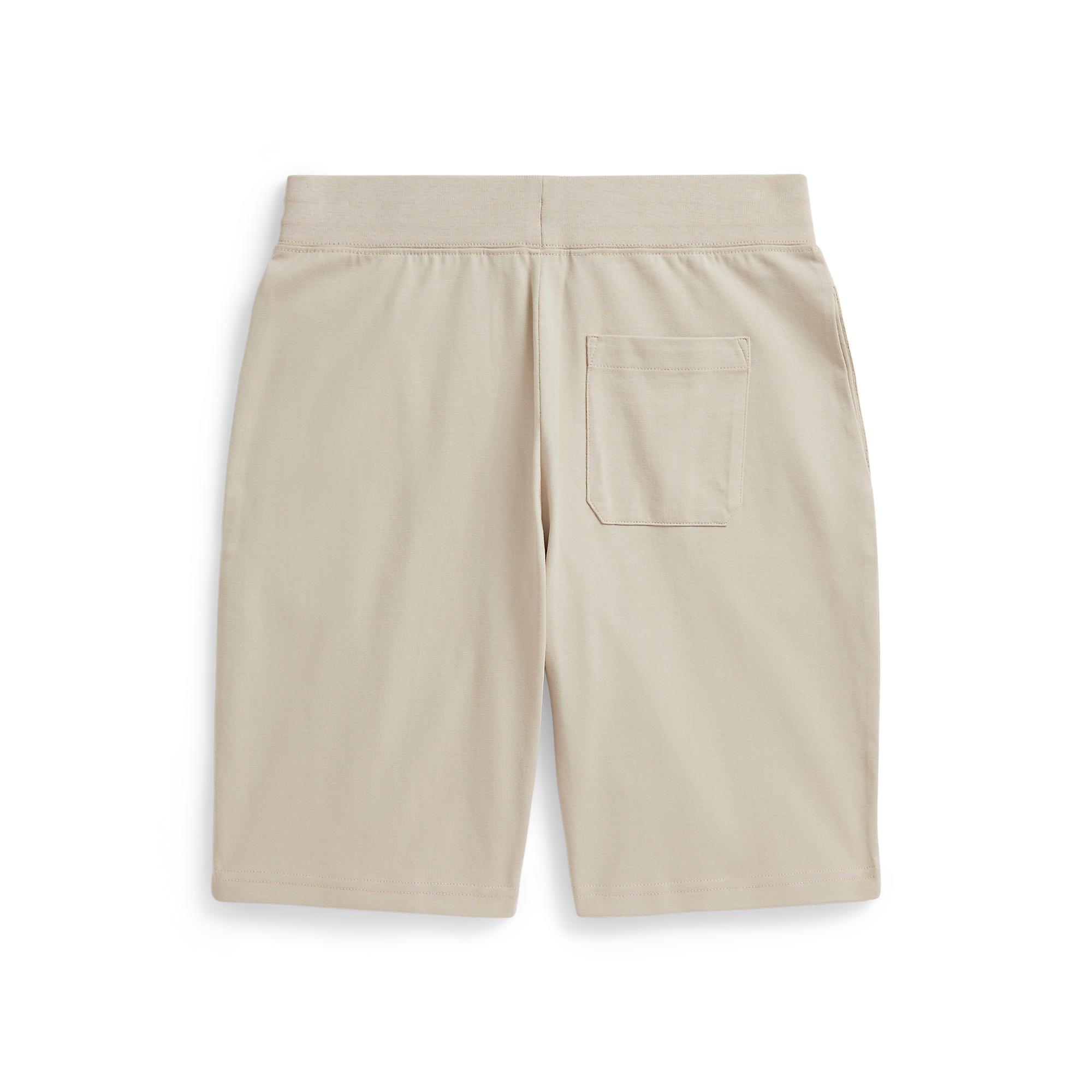 Classic Stone - Polo Ralph Lauren - Kids' Fleece Jogger Shorts - 2