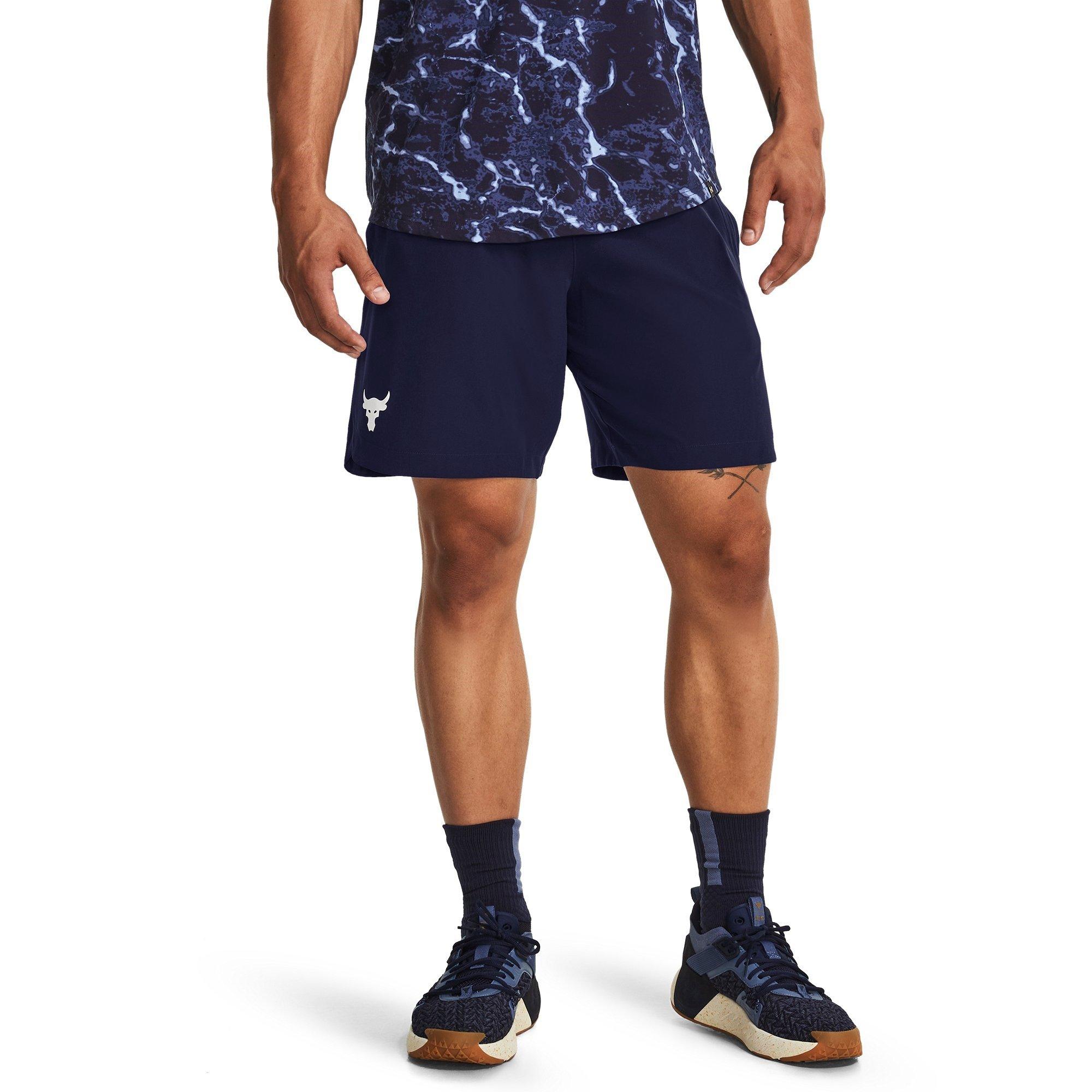 Blu - Under Armour - Men's Rock Woven Performance Gym Shorts - 2