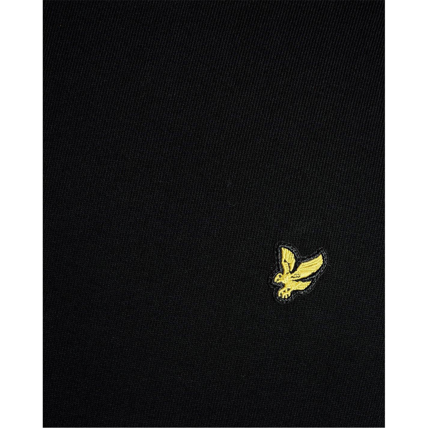 Jet Black - Lyle and Scott - Mens Fleece Jogger Shorts - 5
