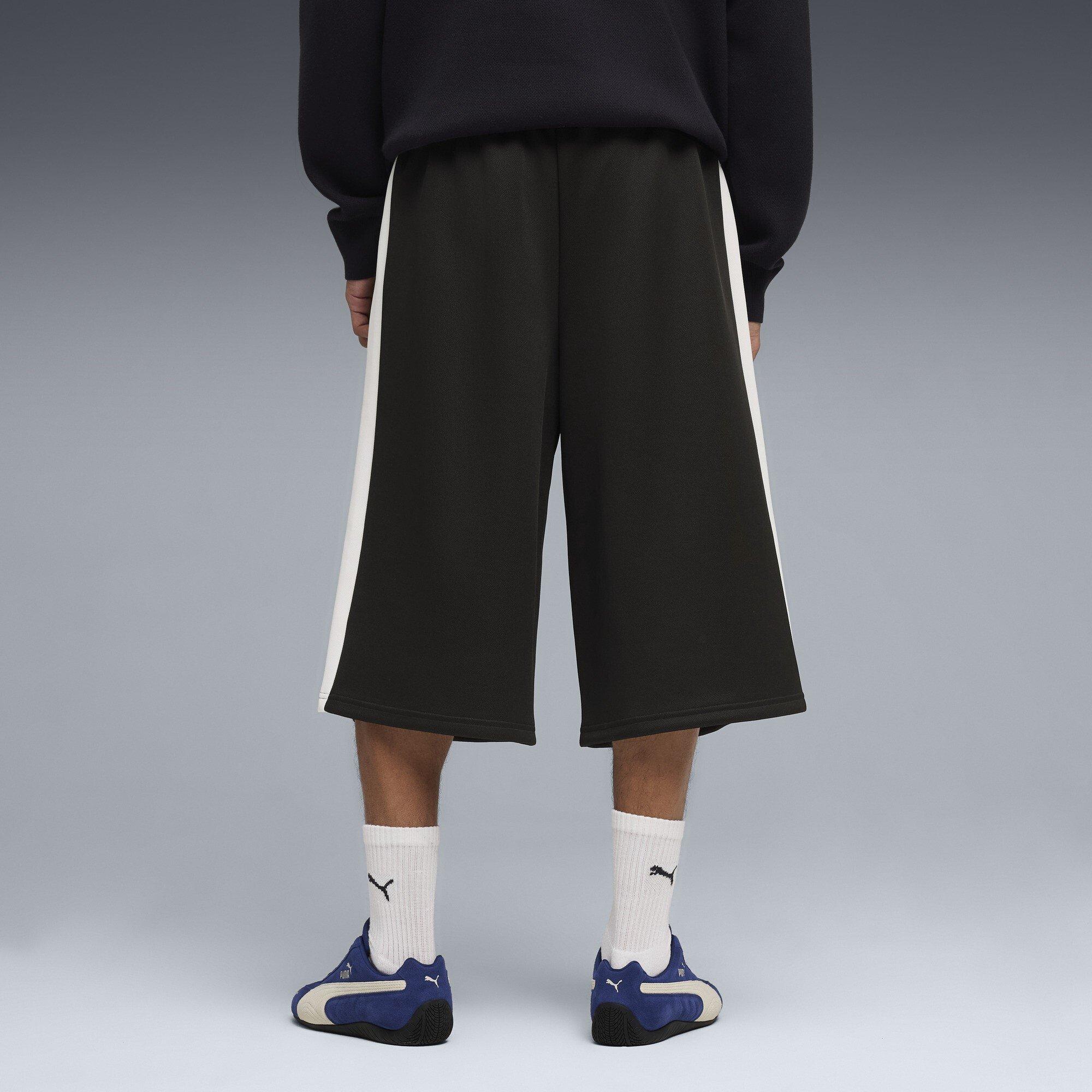 Puma Black - Puma - Men's Fleece Jogger Shorts - 4