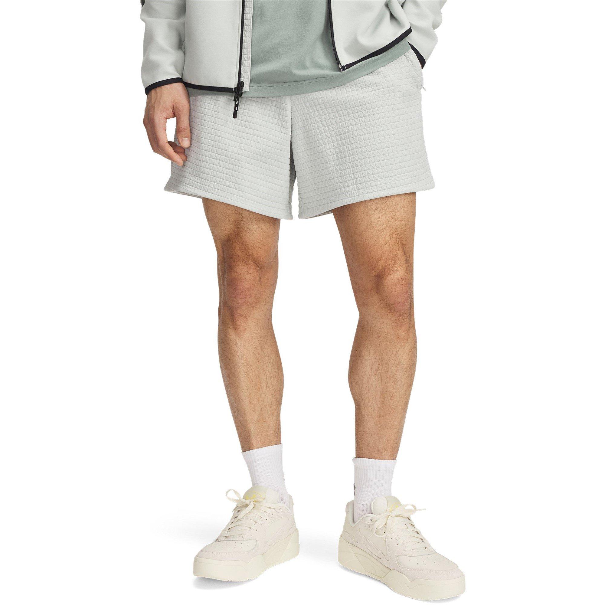 Under Armour Men's Fleece Performance Gym Shorts - Green - L