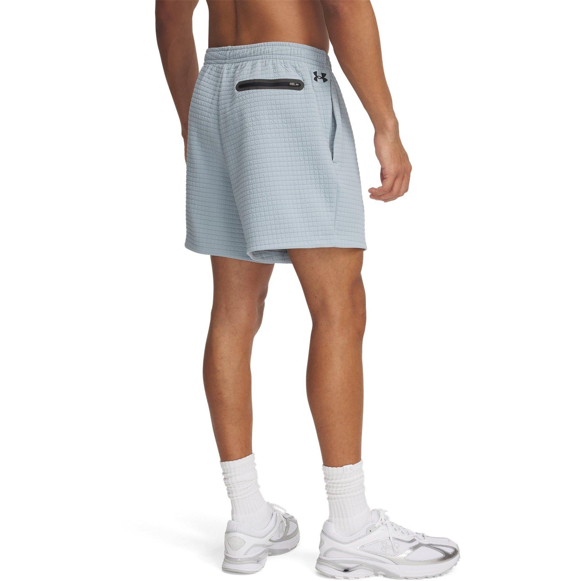 Blue - Under Armour - Men's Fleece Performance Gym Shorts - 2