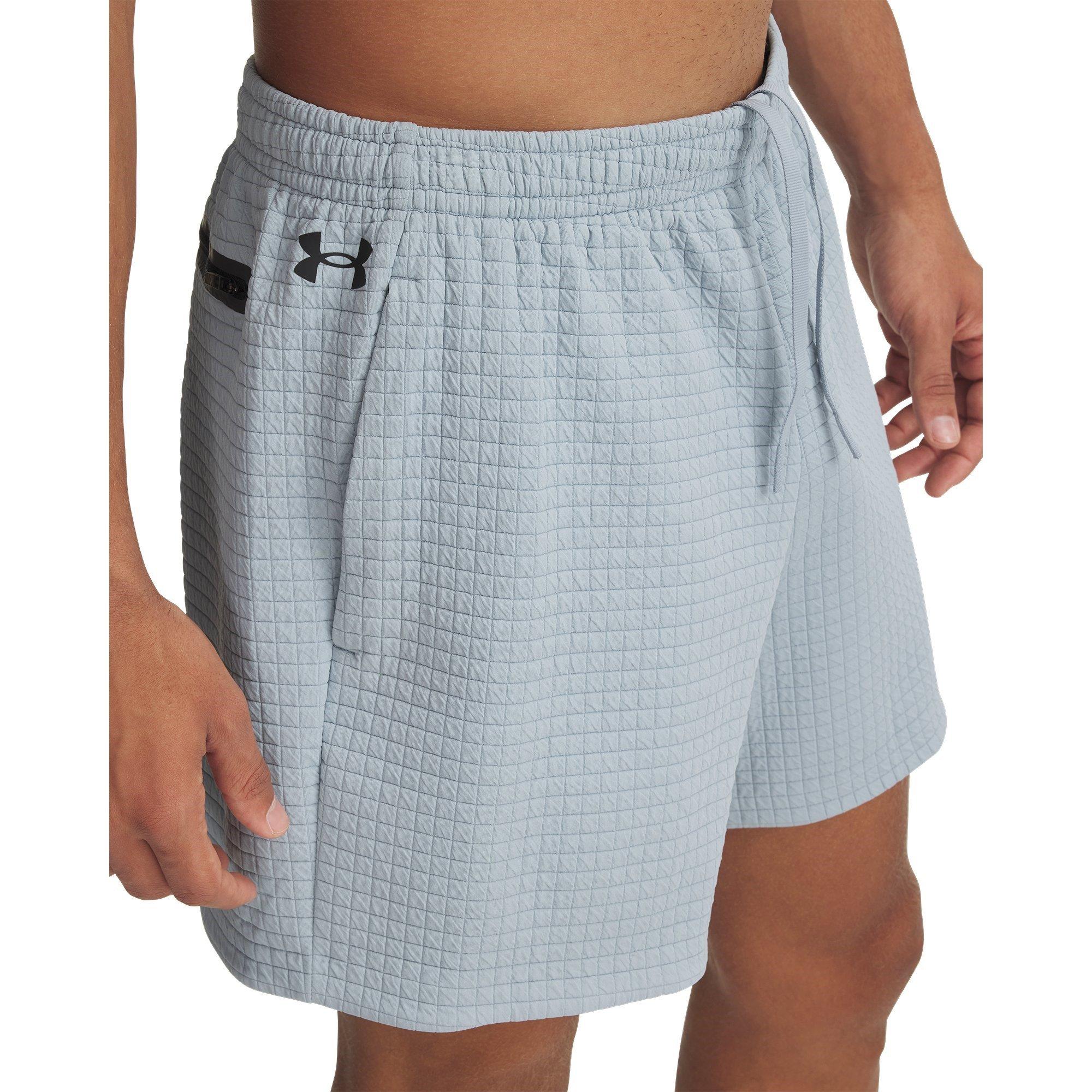 Blue - Under Armour - Men's Fleece Performance Gym Shorts - 3