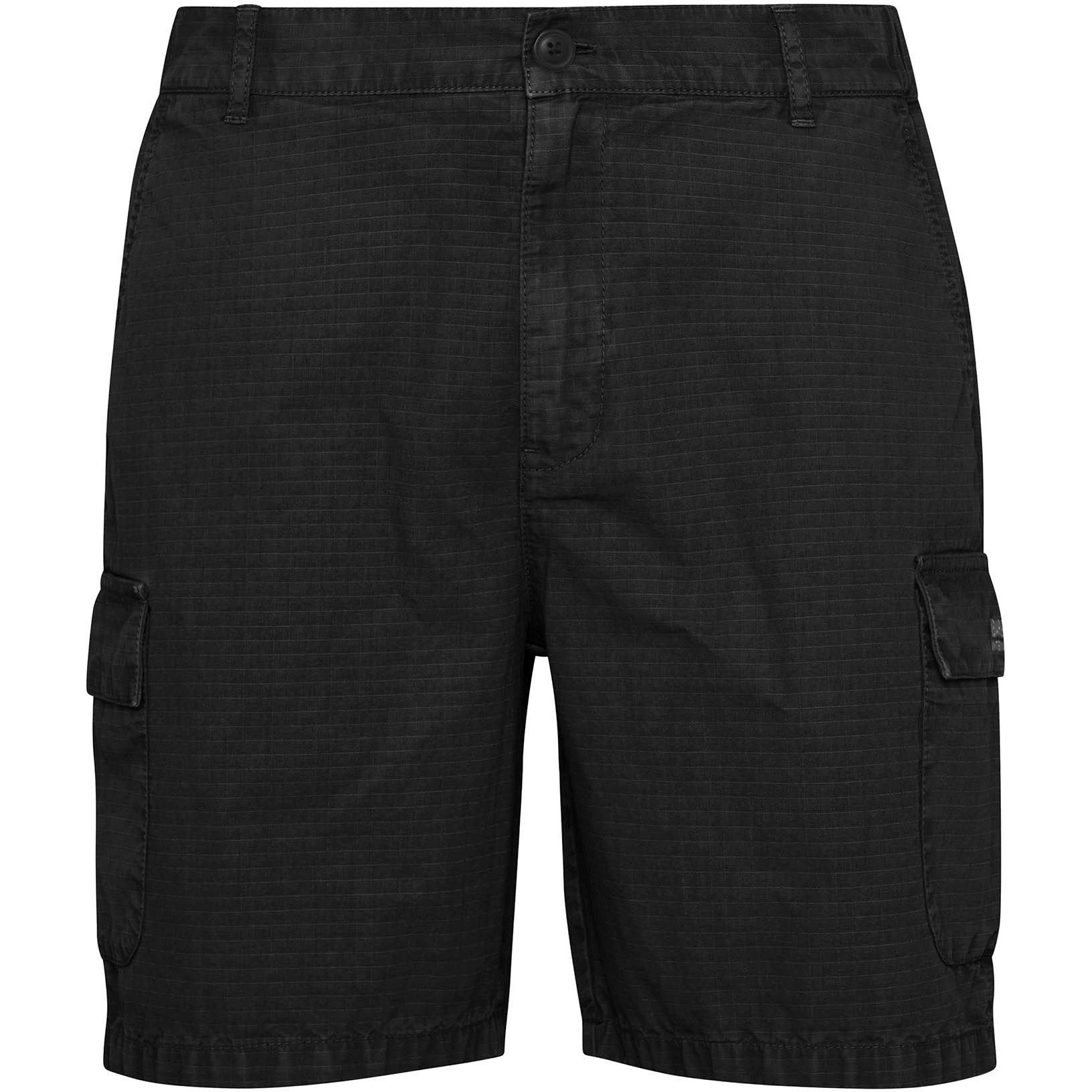Barbour International Ripstop Cargo Shorts - Black BK11 - S