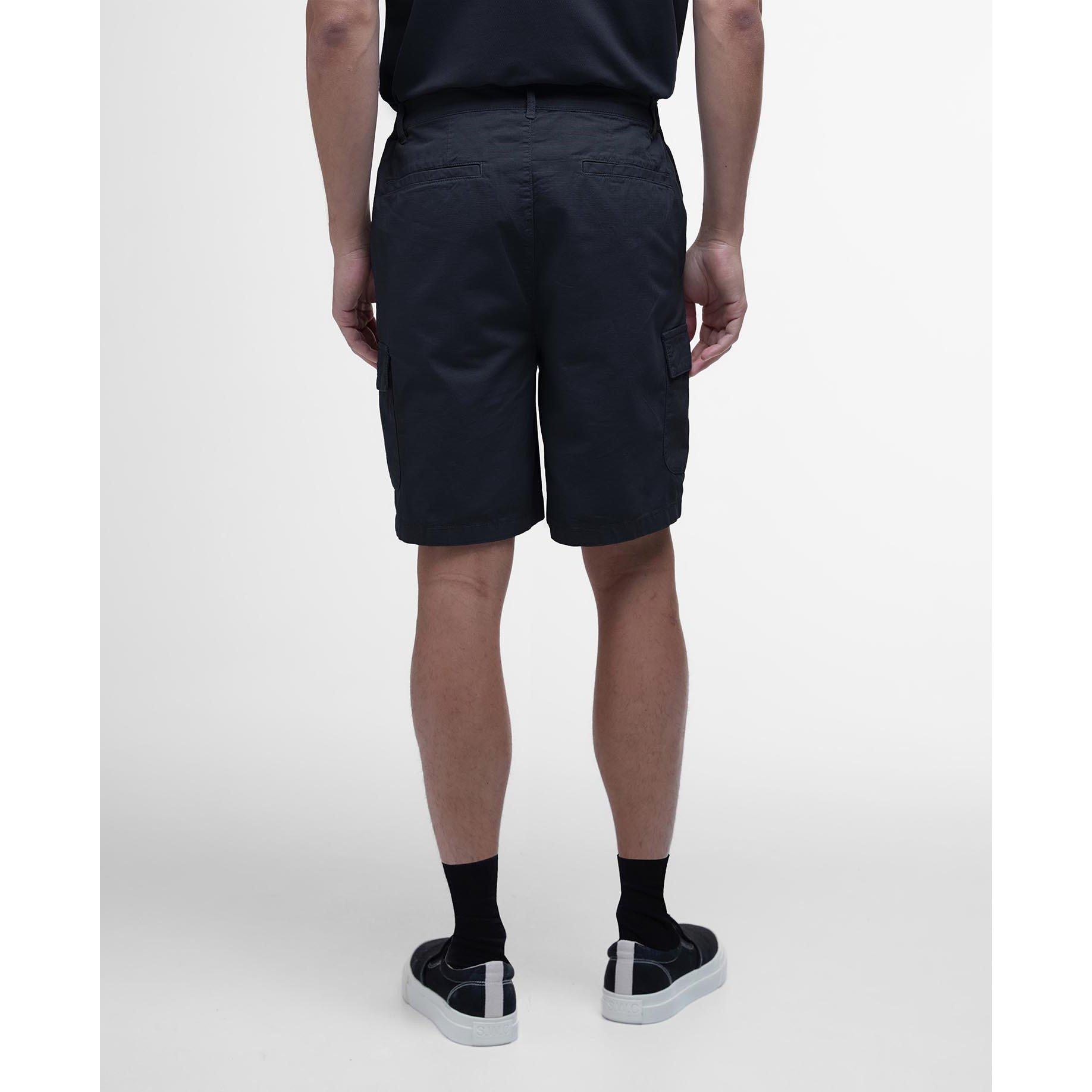 Black BK11 - Barbour International - Ripstop Cargo Shorts - 2