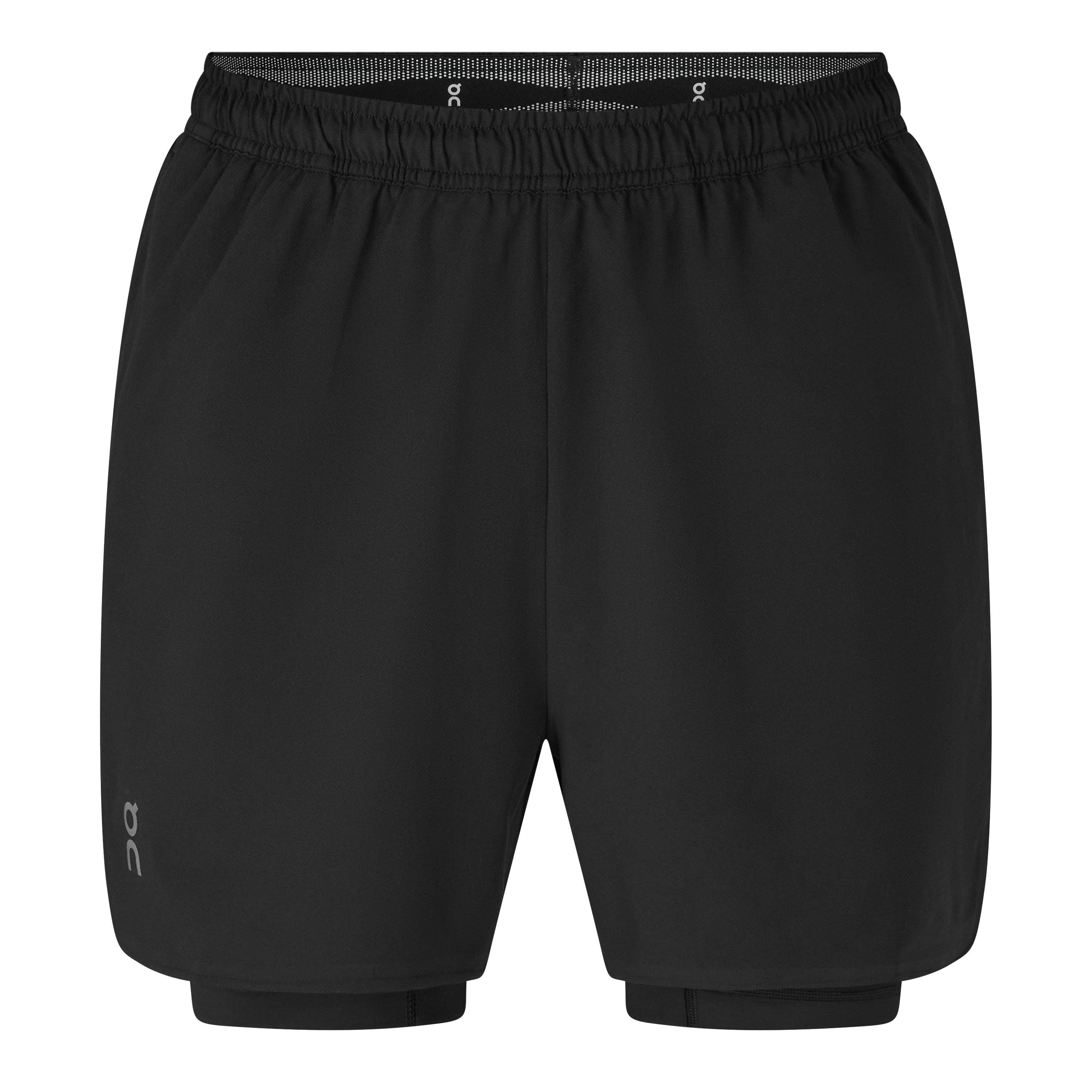 Black - On - On Train 2in1 short Sn64 - 1