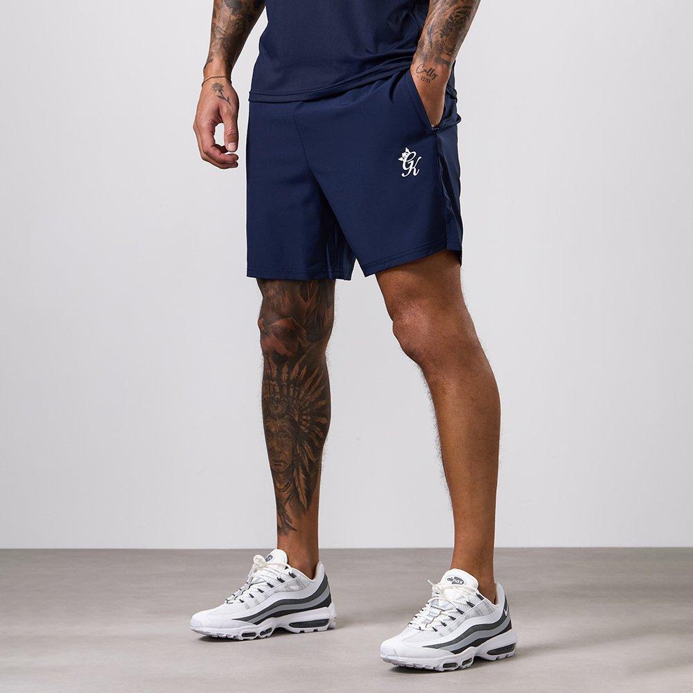 Gk Navy - Gym King - Men's Energy 6" Slim-Fit Gym Shorts - 3