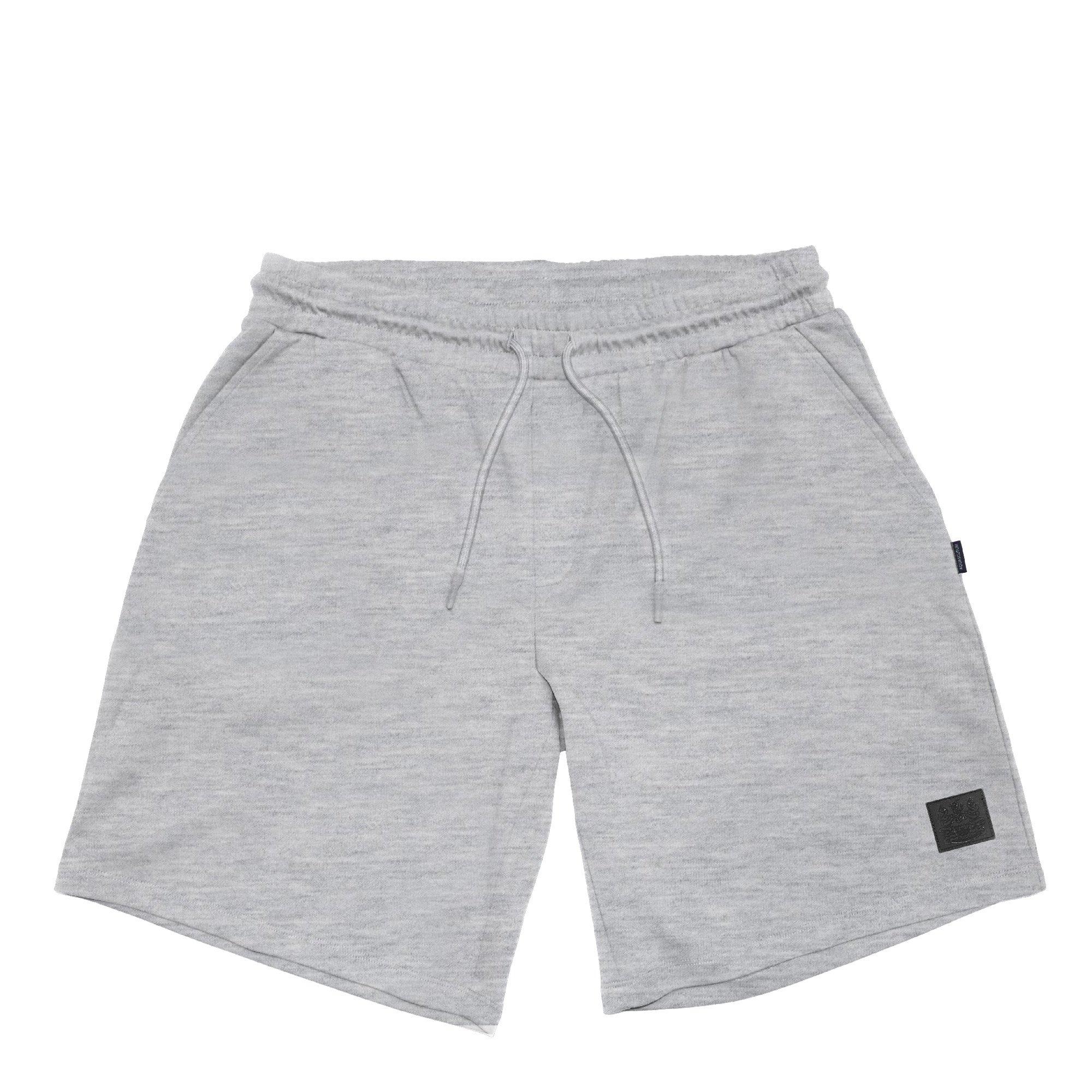 Aquascutum Men's Fleece Jogger Shorts - Grey - 2X Large