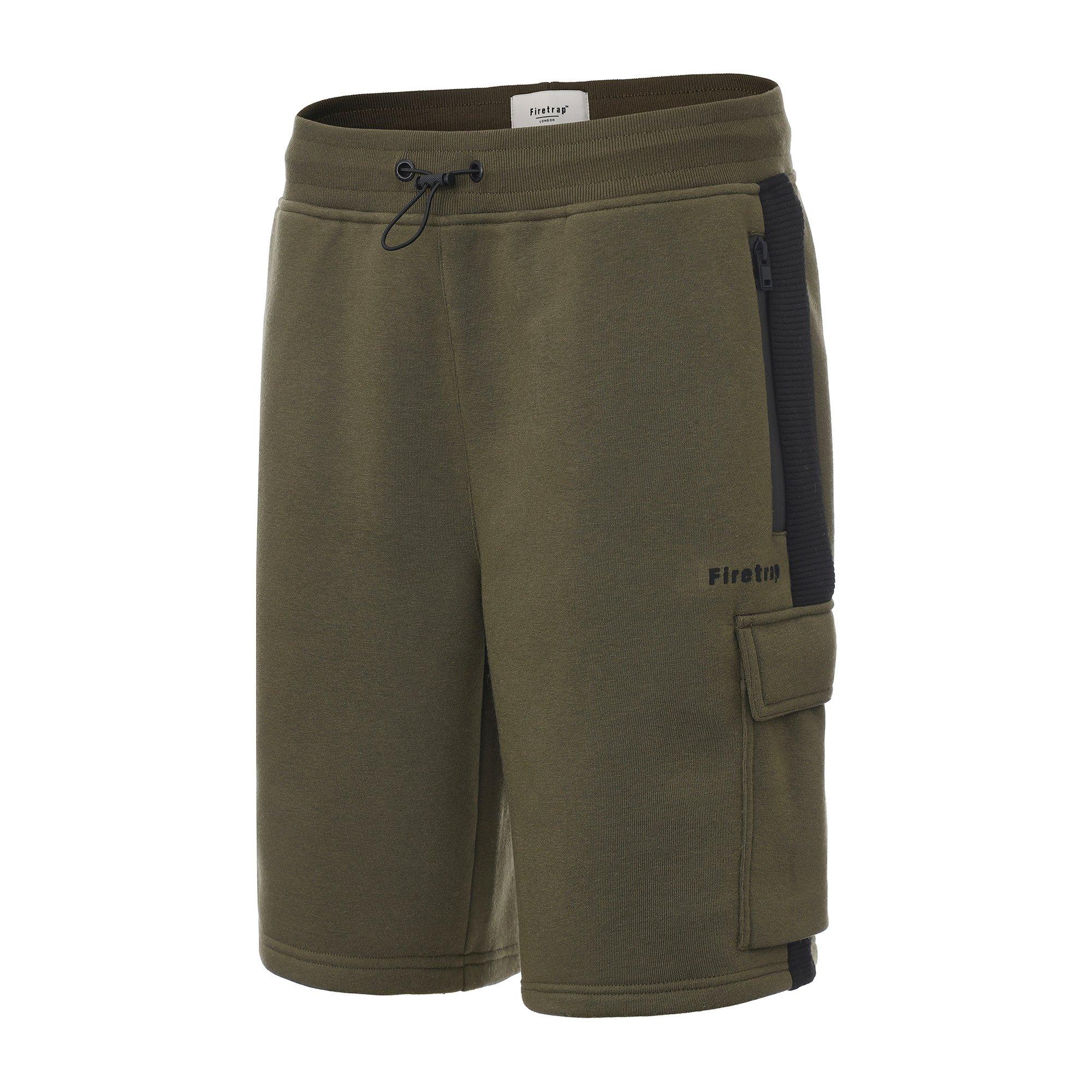 Khaki - Firetrap - Firetrap Flc Shorts Sn64 - 3