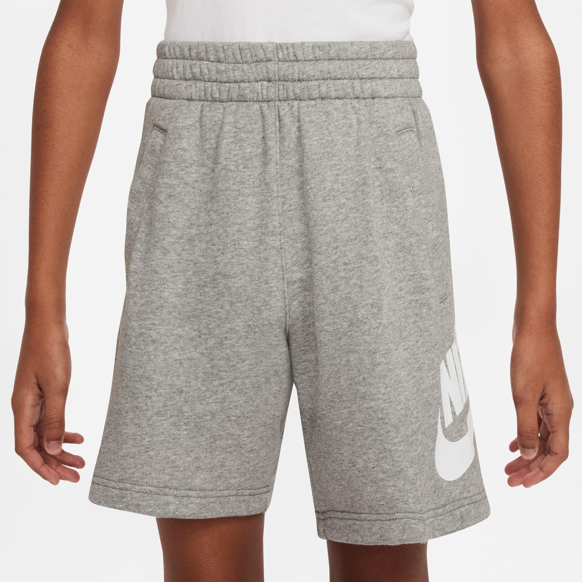 (GS) Nike Sportswear Club Fleece Swoosh Shorts 'Grey White' — foto 2