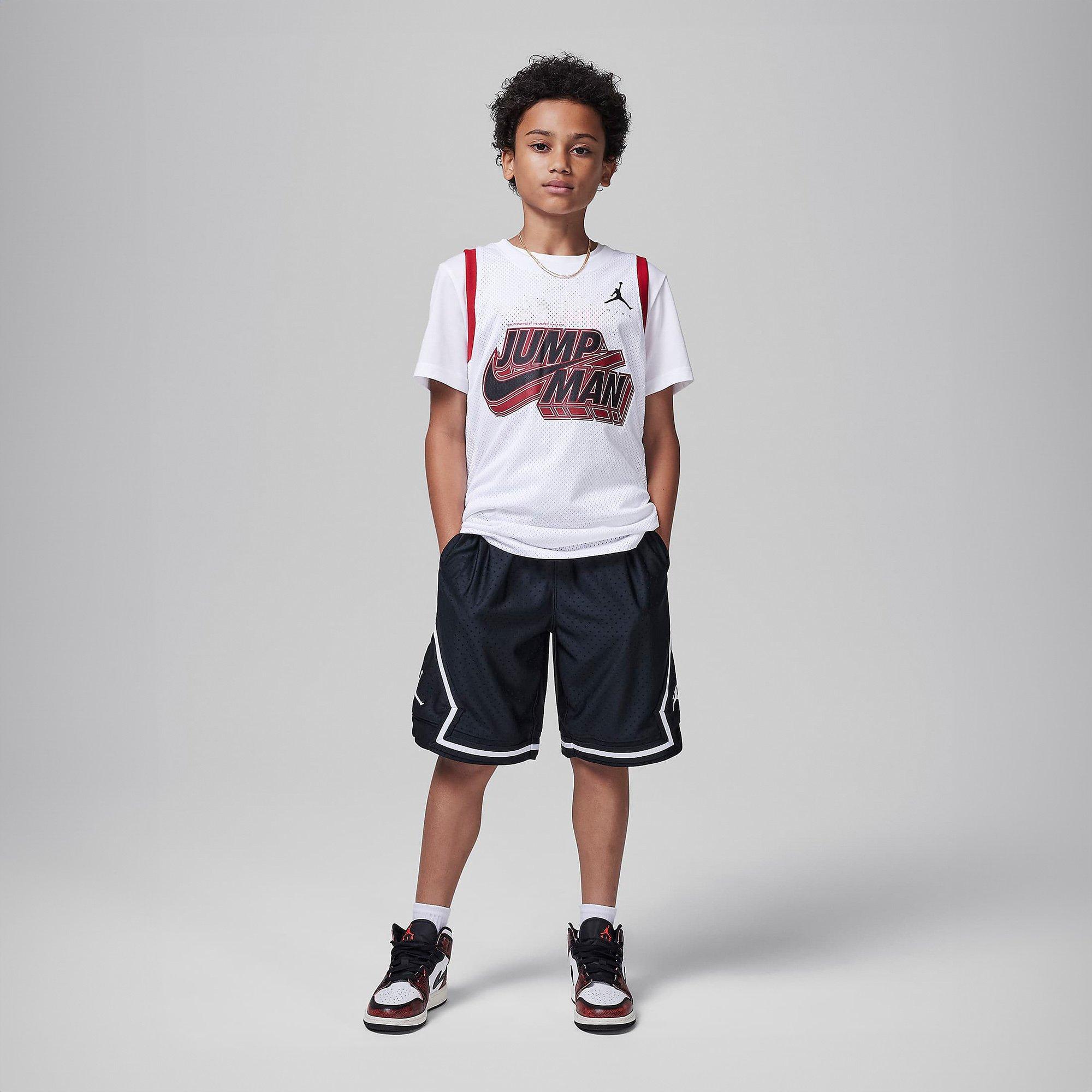 Black - Air Jordan - Dri-FIT Diamond Shorts Juniors - 3