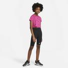 Noir/Blanc - Nike - SHIRT Sportswear Big Kids' (Girls') Bike Shorts - 10