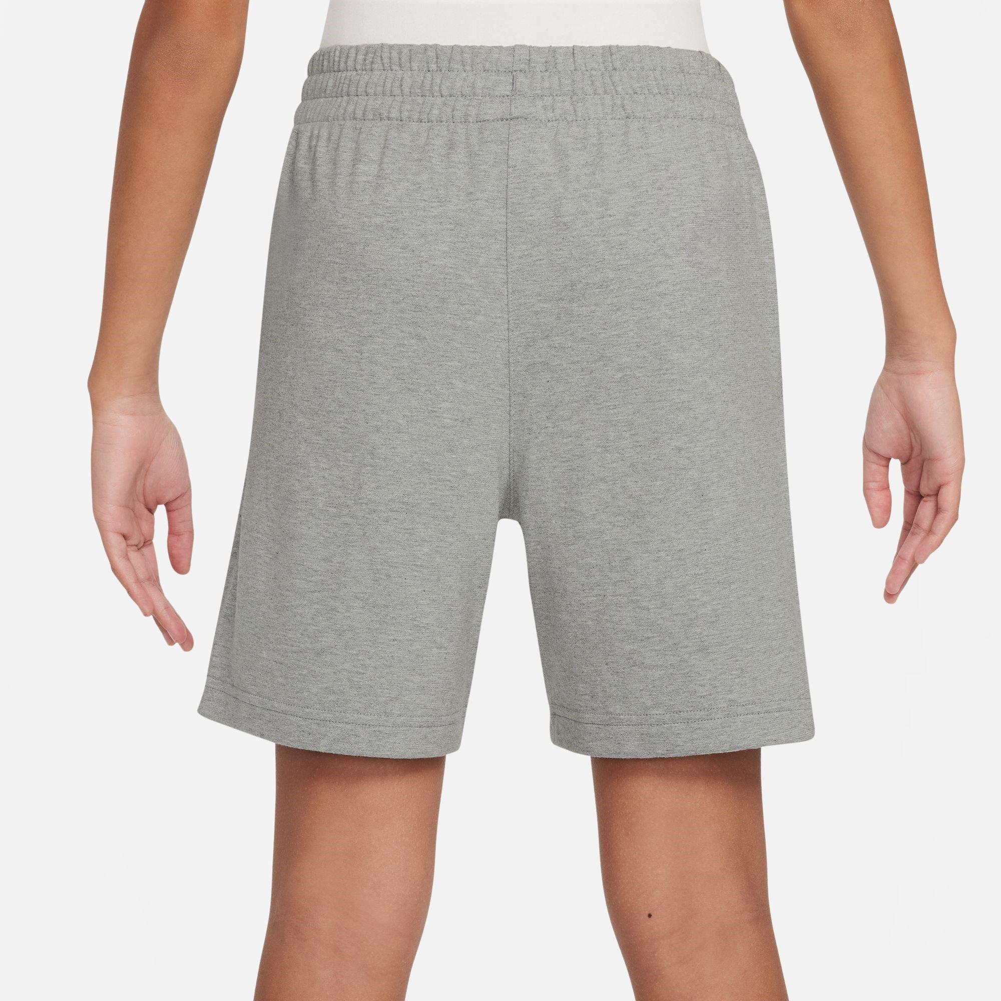 Grey/White - Nike - Sportswear Jersey Shorts Junior Boys - 2