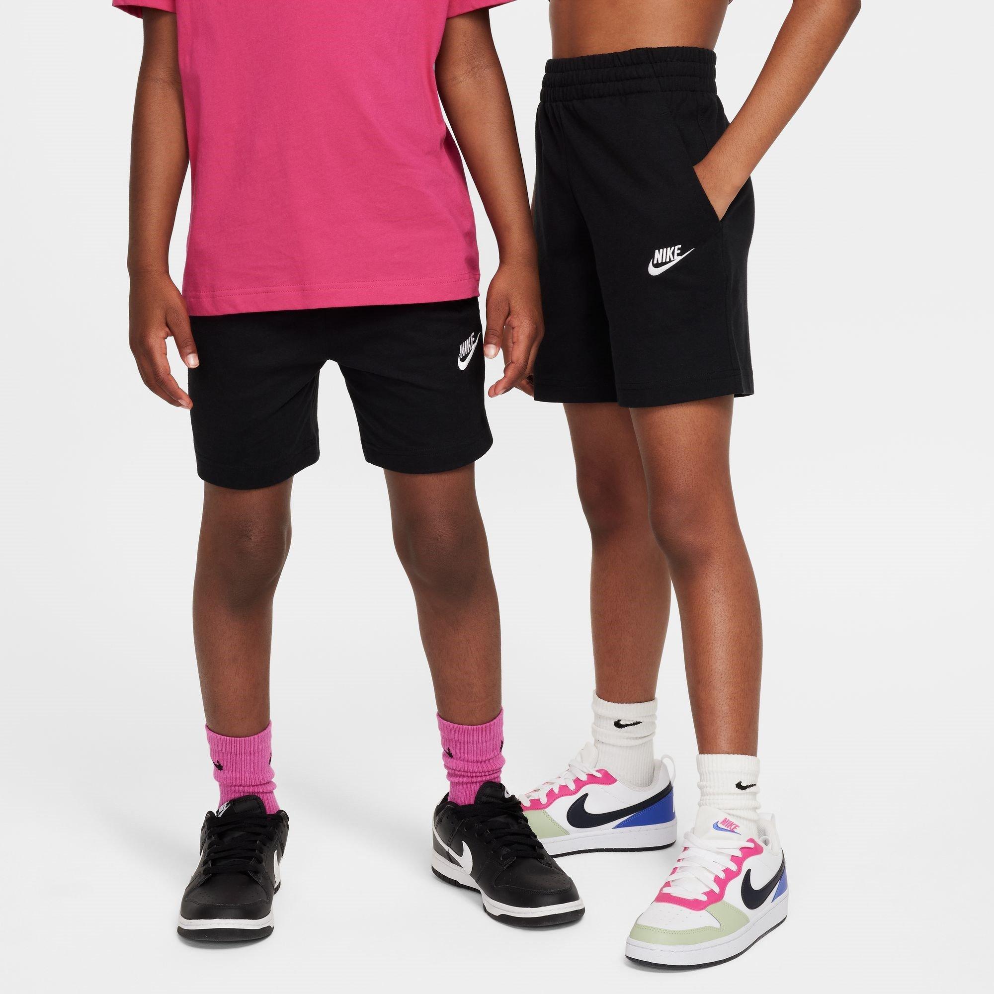 Preto/Branco - Nike - Sportswear Jersey Shorts Junior Boys - 5