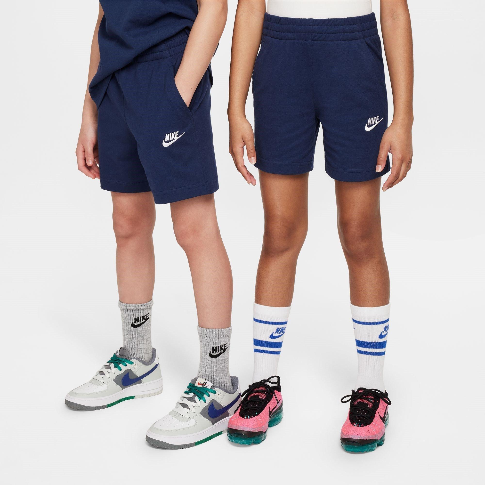 Nike Boys Sportswear Jersey Shorts Junior - Midnight Navy - 7-8 Yrs