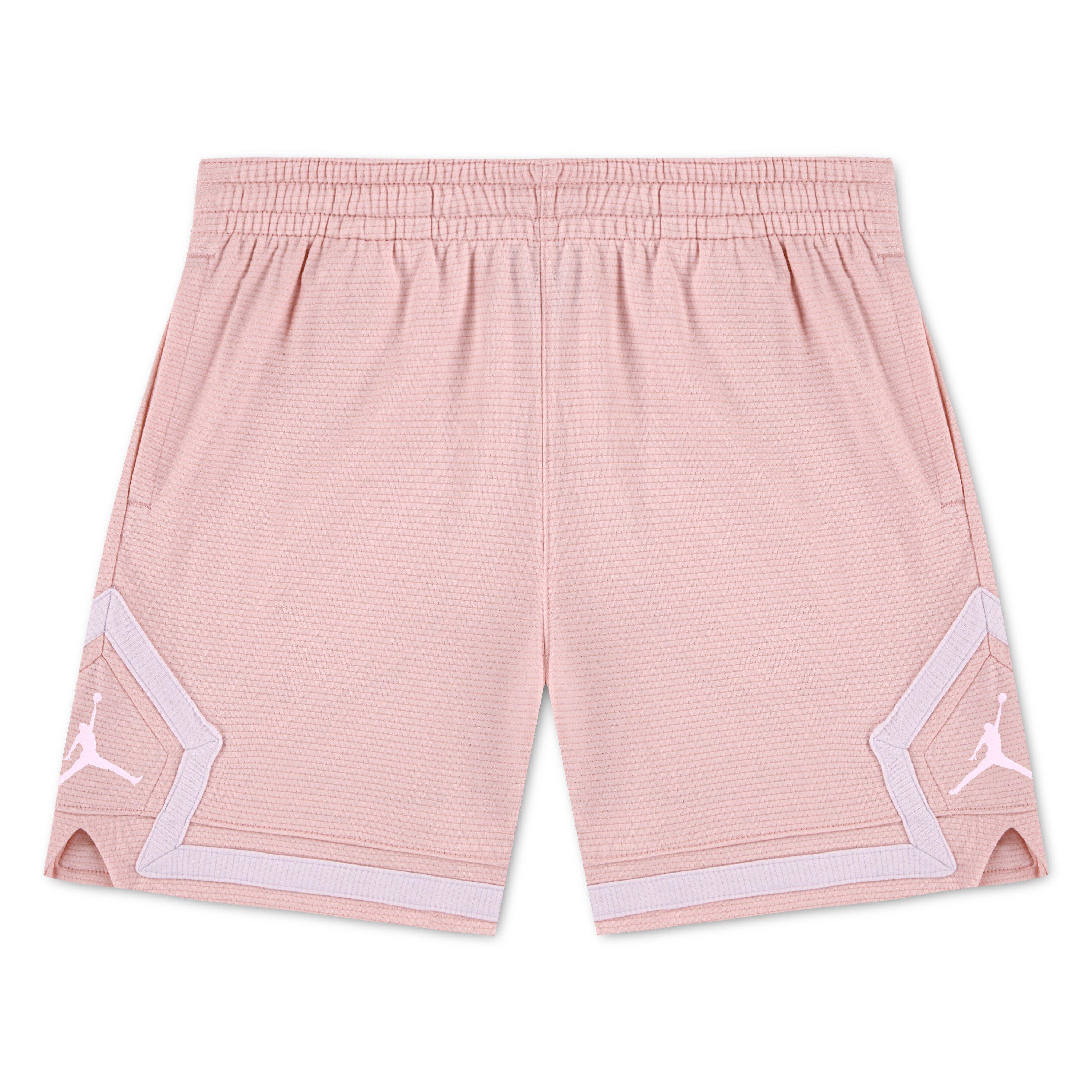 Nike Pink Bloom - Air Jordan - Kids' Jersey Jogger Shorts - 1