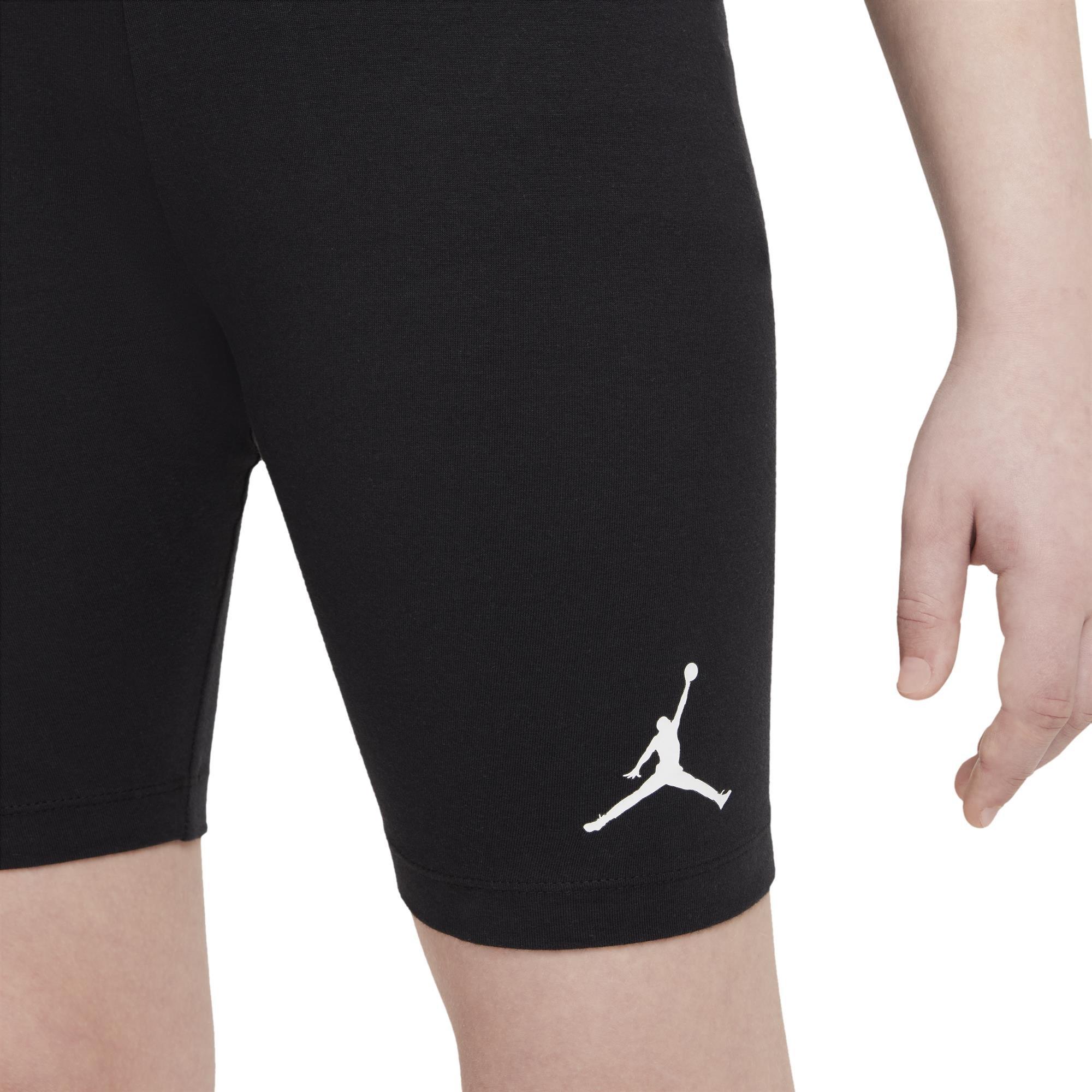 Black/White - Air Jordan - Bike Shorts Junior Girls - 6