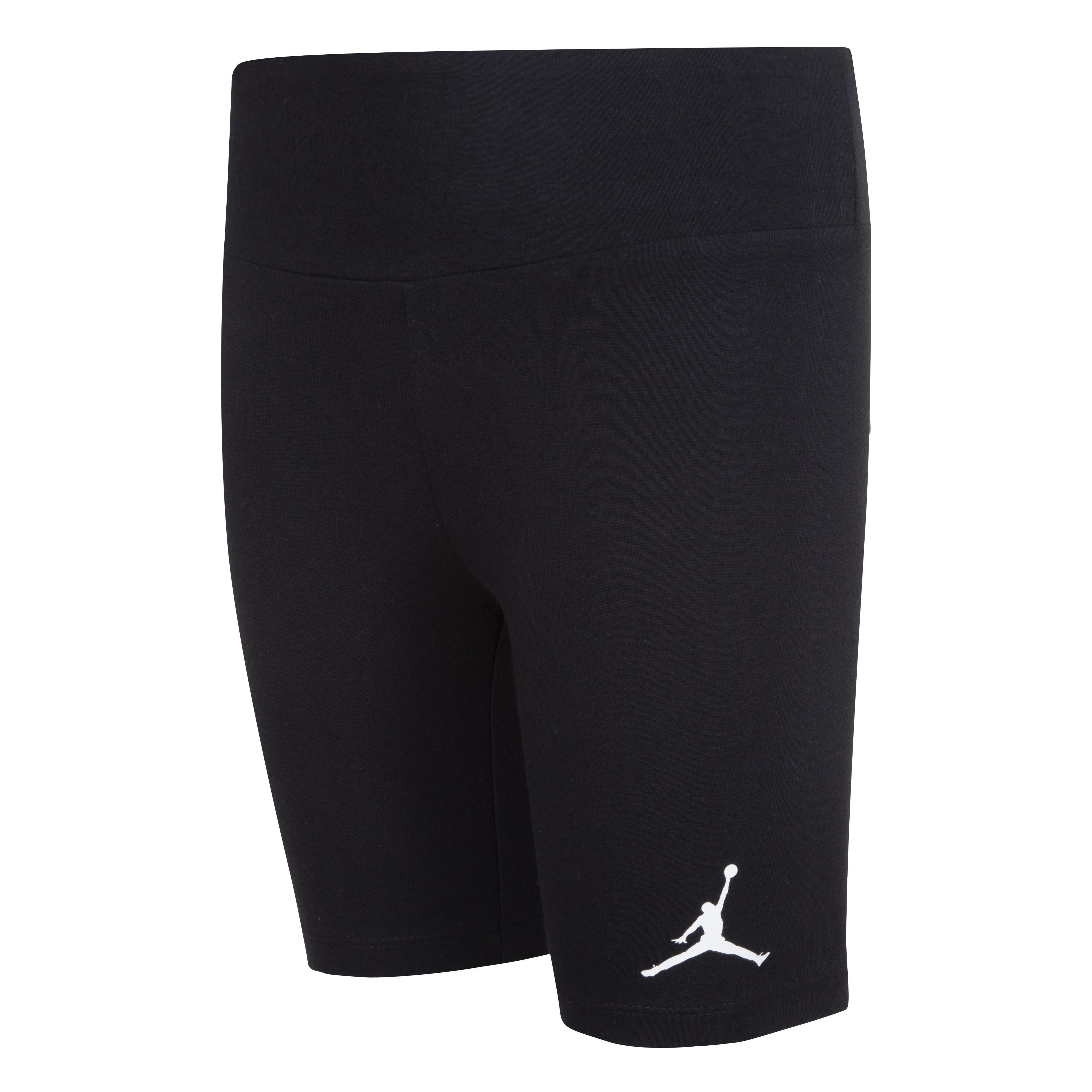Black/White - Air Jordan - Bike Shorts Junior Girls - 8