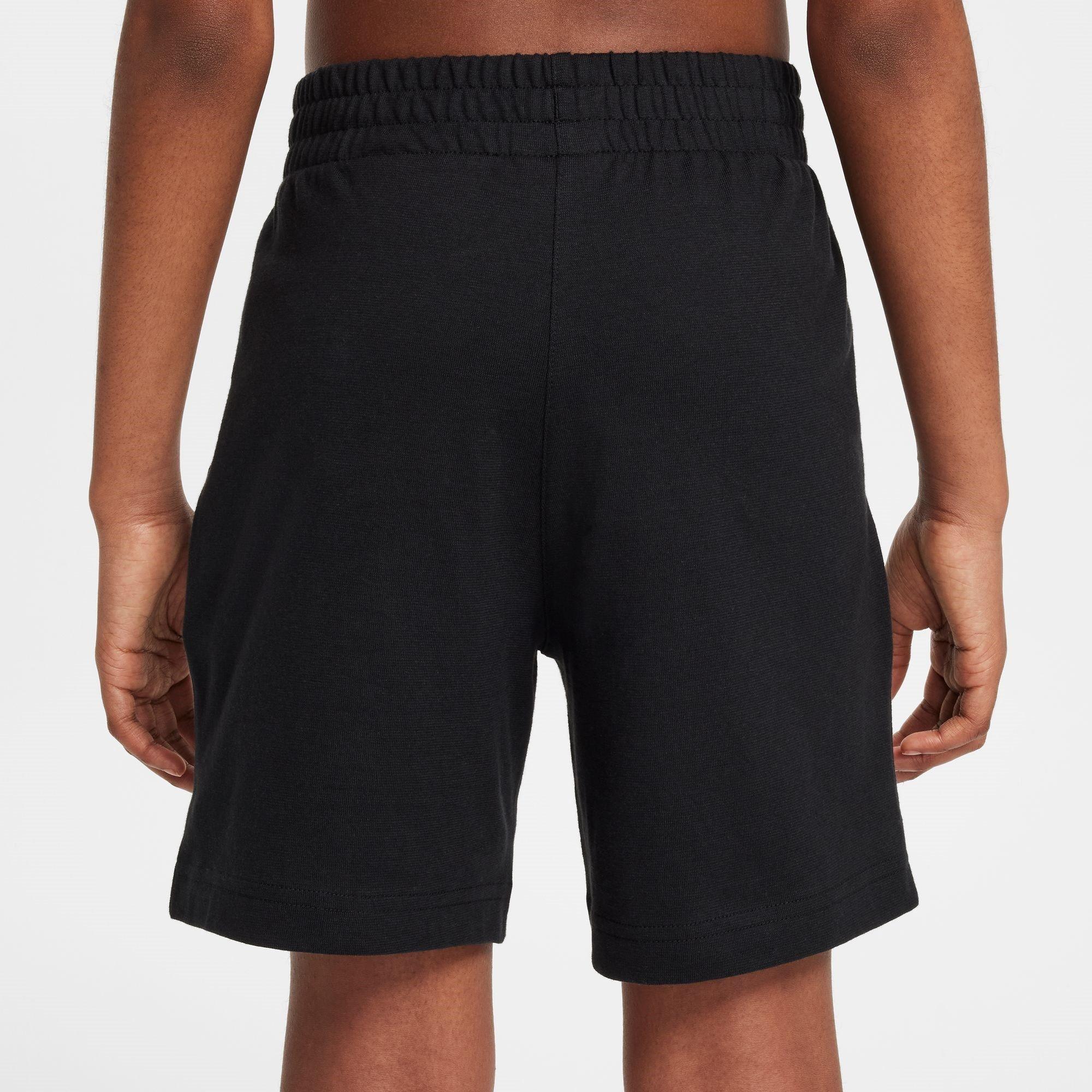 Black/White - Nike - Sportswear Club Juniors Knit Shorts - 5