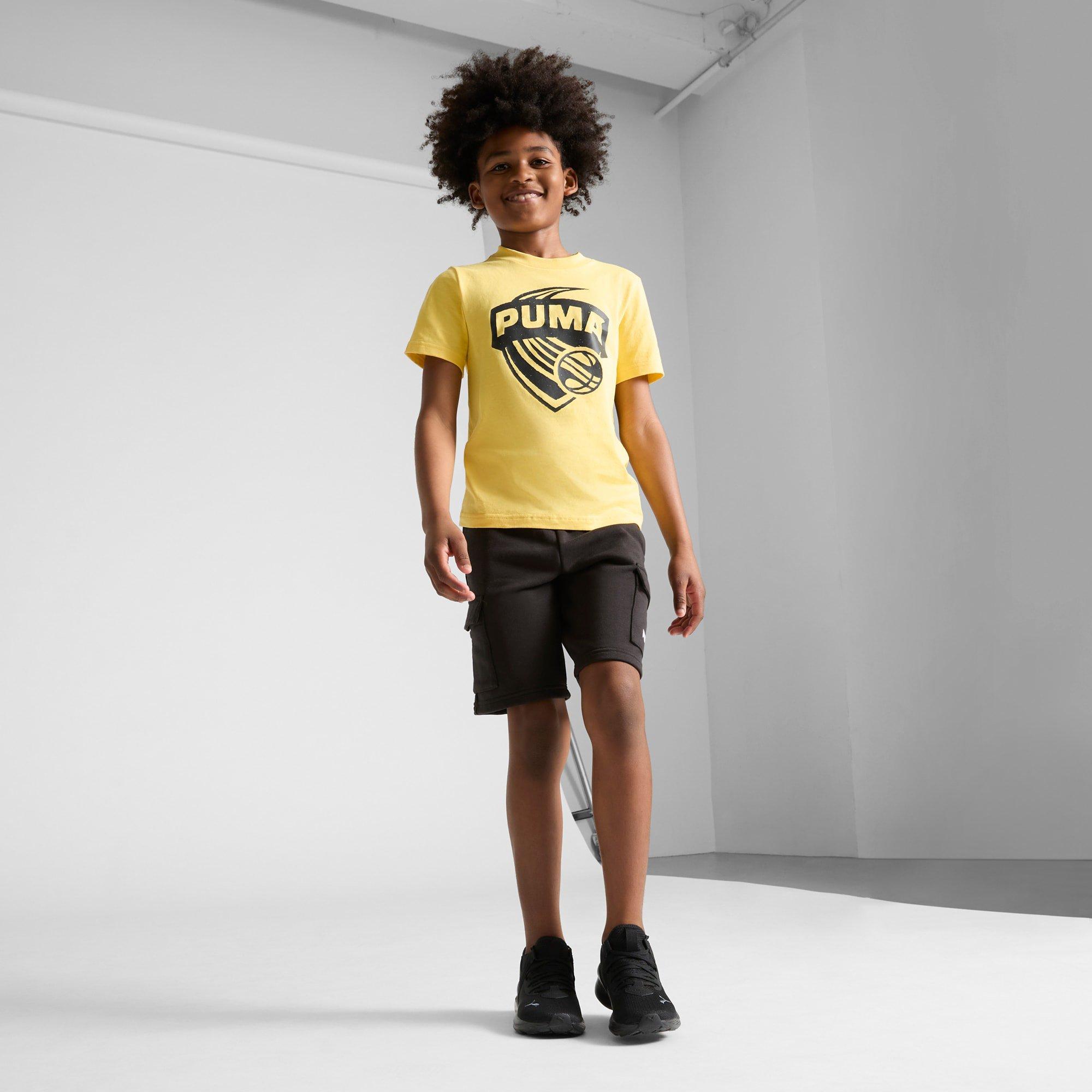 Puma Black - Puma - Essentials Juniors Cargo Shorts - 4