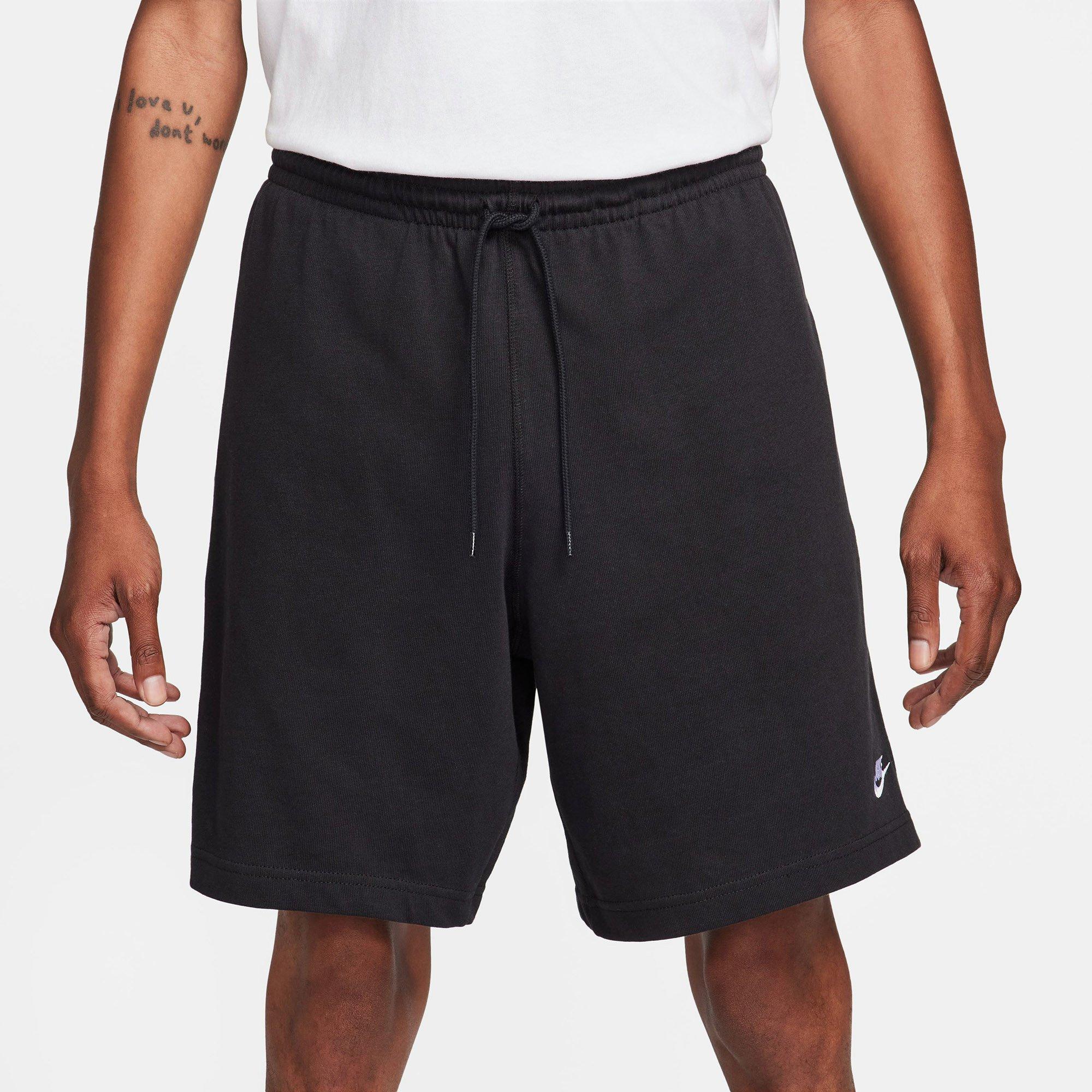 Black/White - Nike - Club Mens Knit Shorts - 1