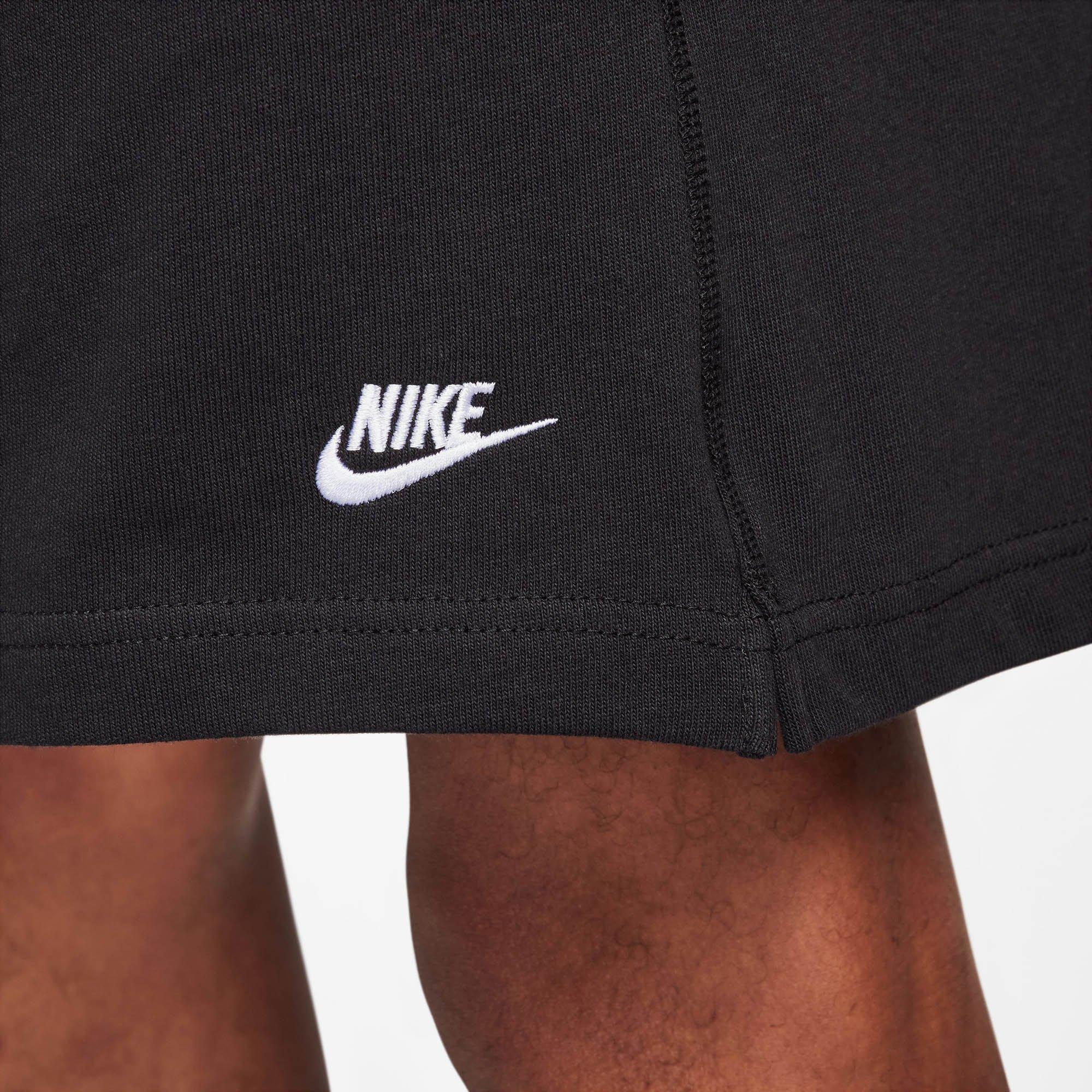 Black/White - Nike - Club Mens Knit Shorts - 7
