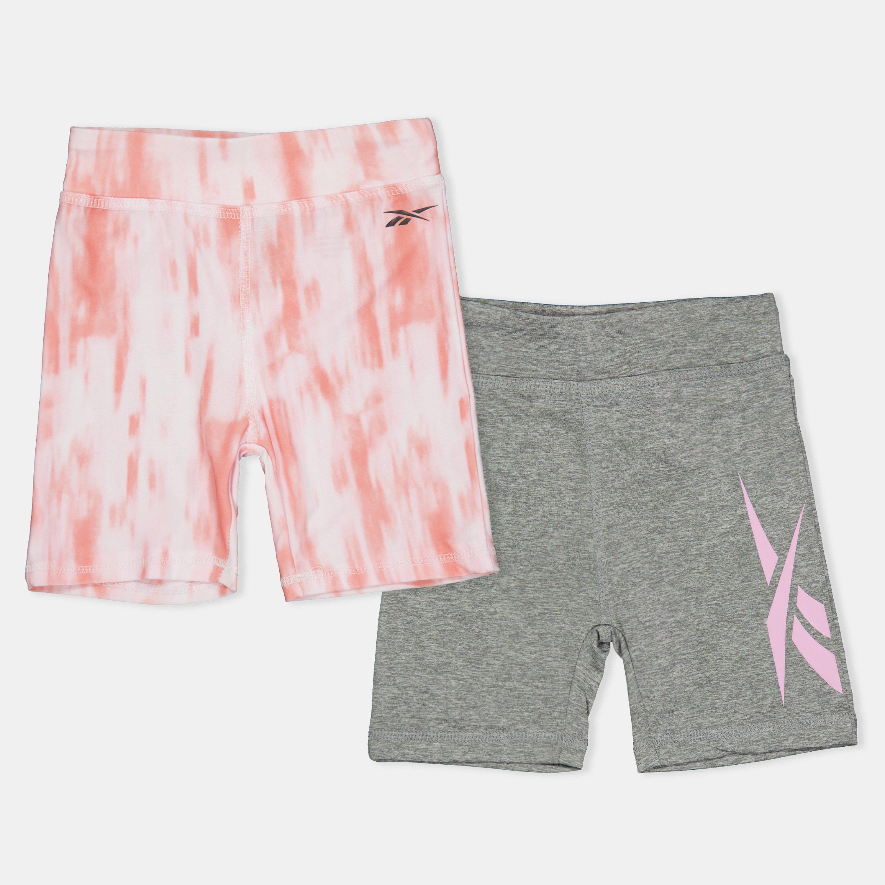 Reebok Girls Kids' Jersey Jogger Shorts - Silver - 14-15Y