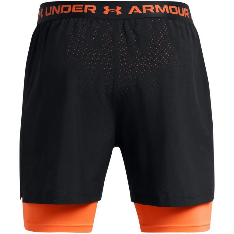 Negro/Naranja - Under Armour - UA Wvn 2in1 Vent Sts Sn99 - 8