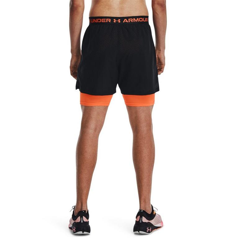 Negro/Naranja - Under Armour - UA Wvn 2in1 Vent Sts Sn99 - 3