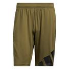 Marineblå korte shorts - adidas - 4K 3 Bar Shor Sn99 - 1