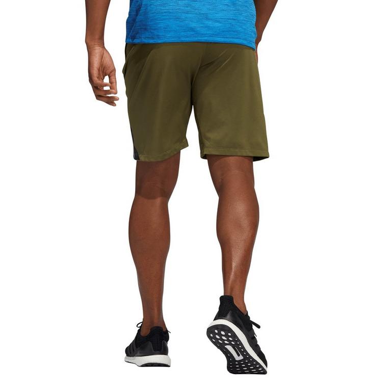 Marineblå korte shorts - adidas - 4K 3 Bar Shor Sn99 - 3